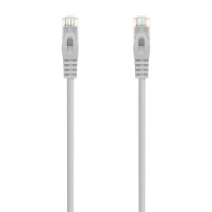 Aisens Cable de Red Latiguillo RJ45 LSZH CAT.6A 500 MHZ UTP AWG24 - 30CM - Color Gris