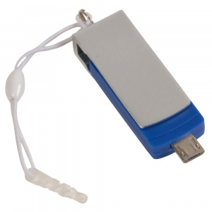 Memoria USB de 4 GB con micro USB., Royal, , , ,