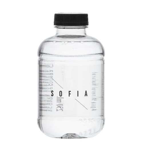 Botella de agua personalizada rPET reciclado 25cl