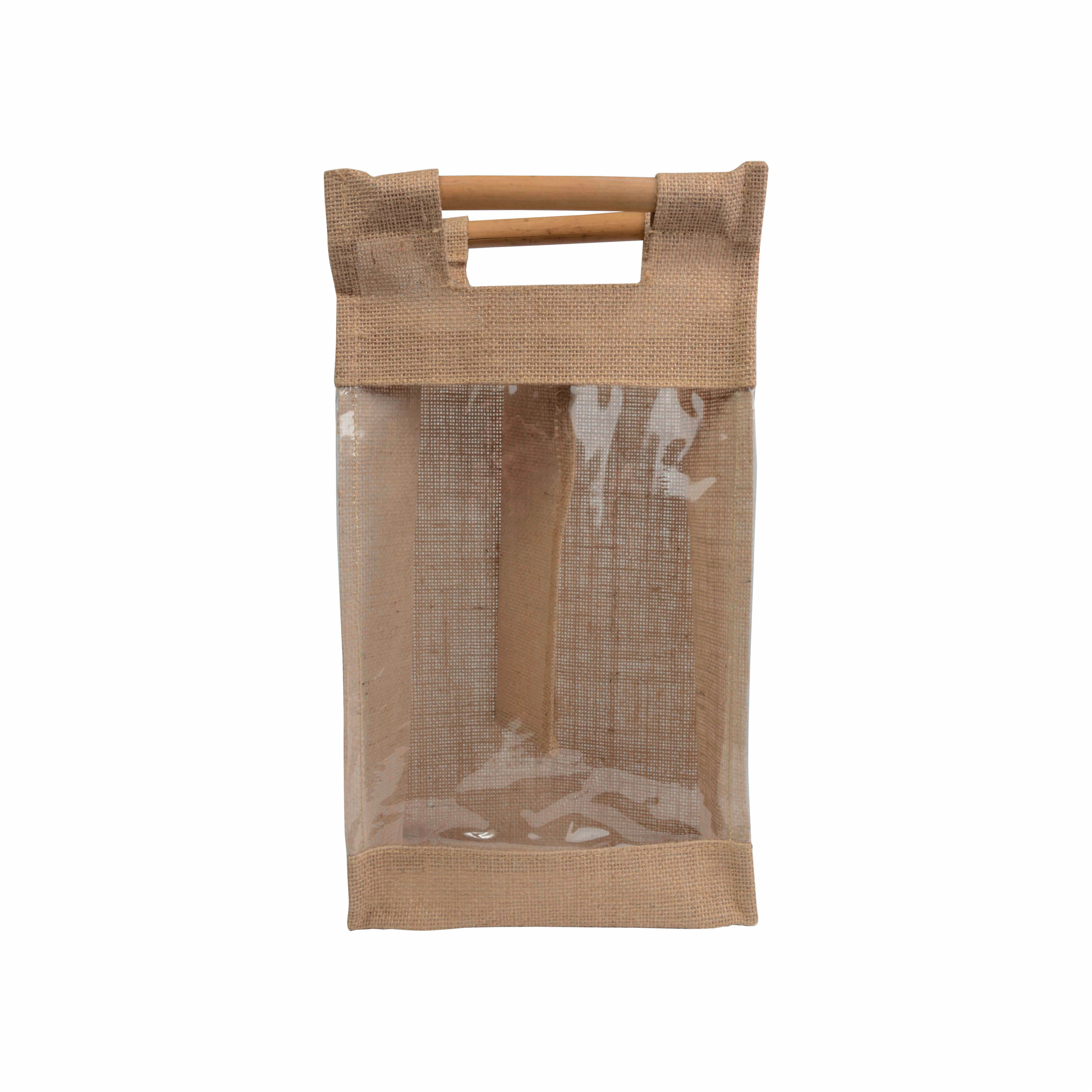 Bolsa para regalar vino., Natural, , , ,