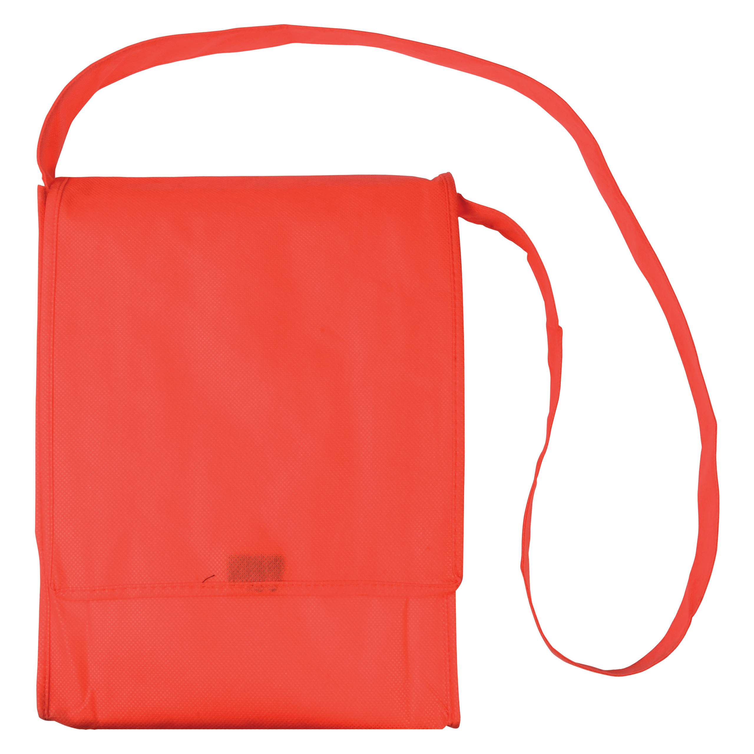 Bolsa bandolera pequeña de tejido sin tejer., Rojo, , , ,