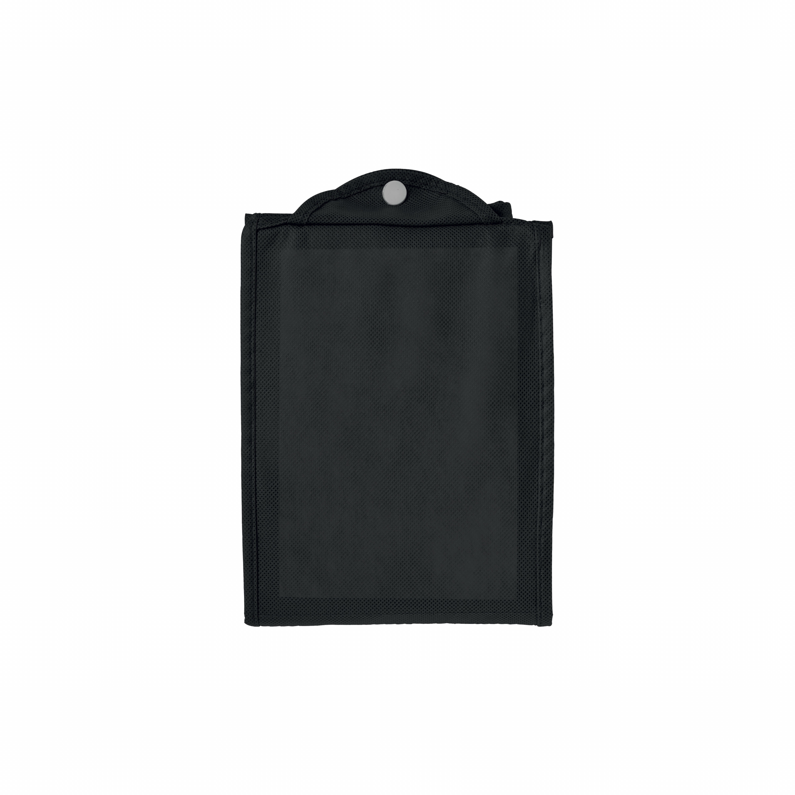 Bolsa plegable de tejido sin tejer., Negro, , , 80 G/M2,