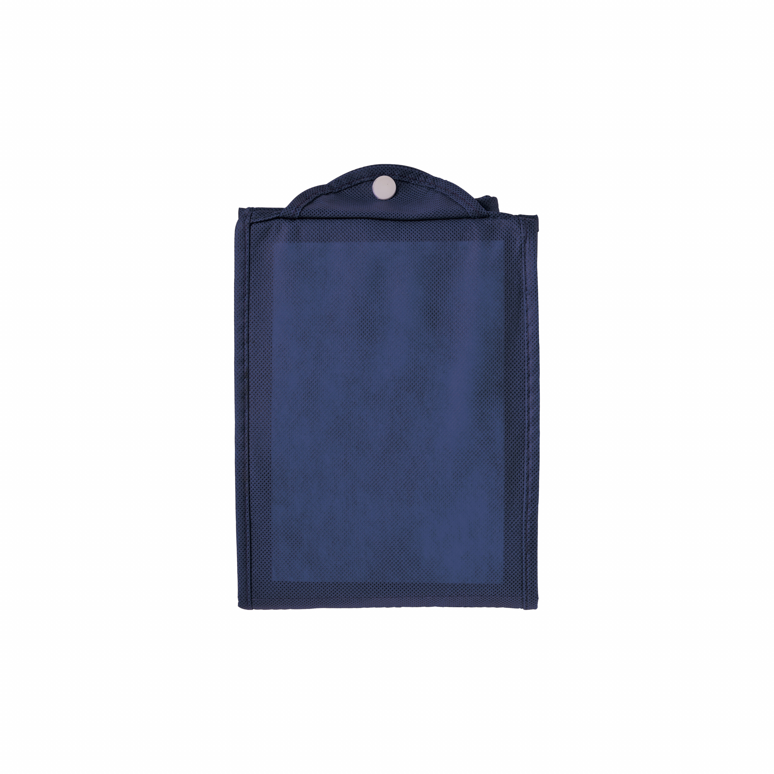 Bolsa plegable de tejido sin tejer., Azul, , , 80 G/M2,