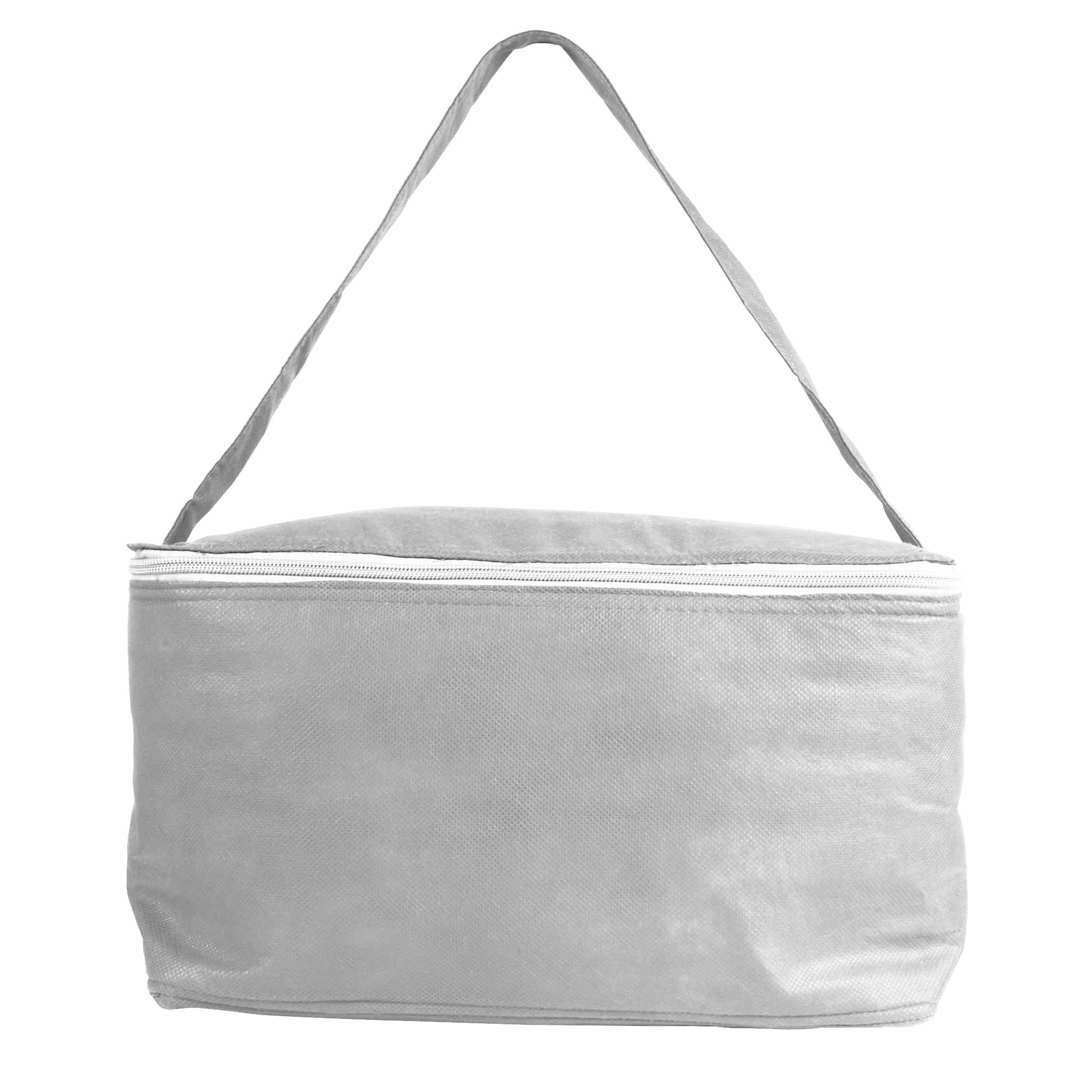 Bolsa isotérmica con cinta de transporte., Blanco, , , ,