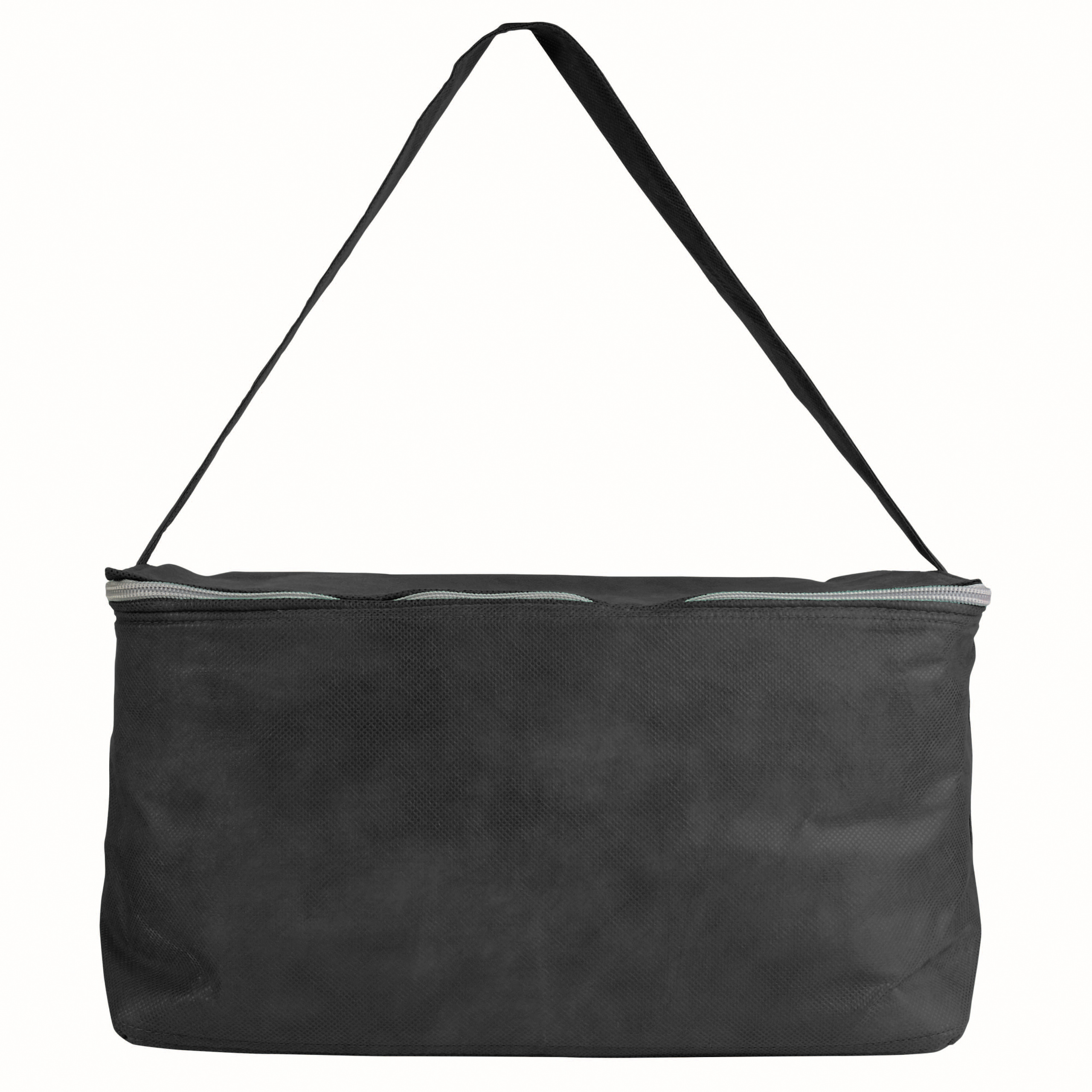 Bolsa isotérmica con cinta de transporte., Negro, , , ,