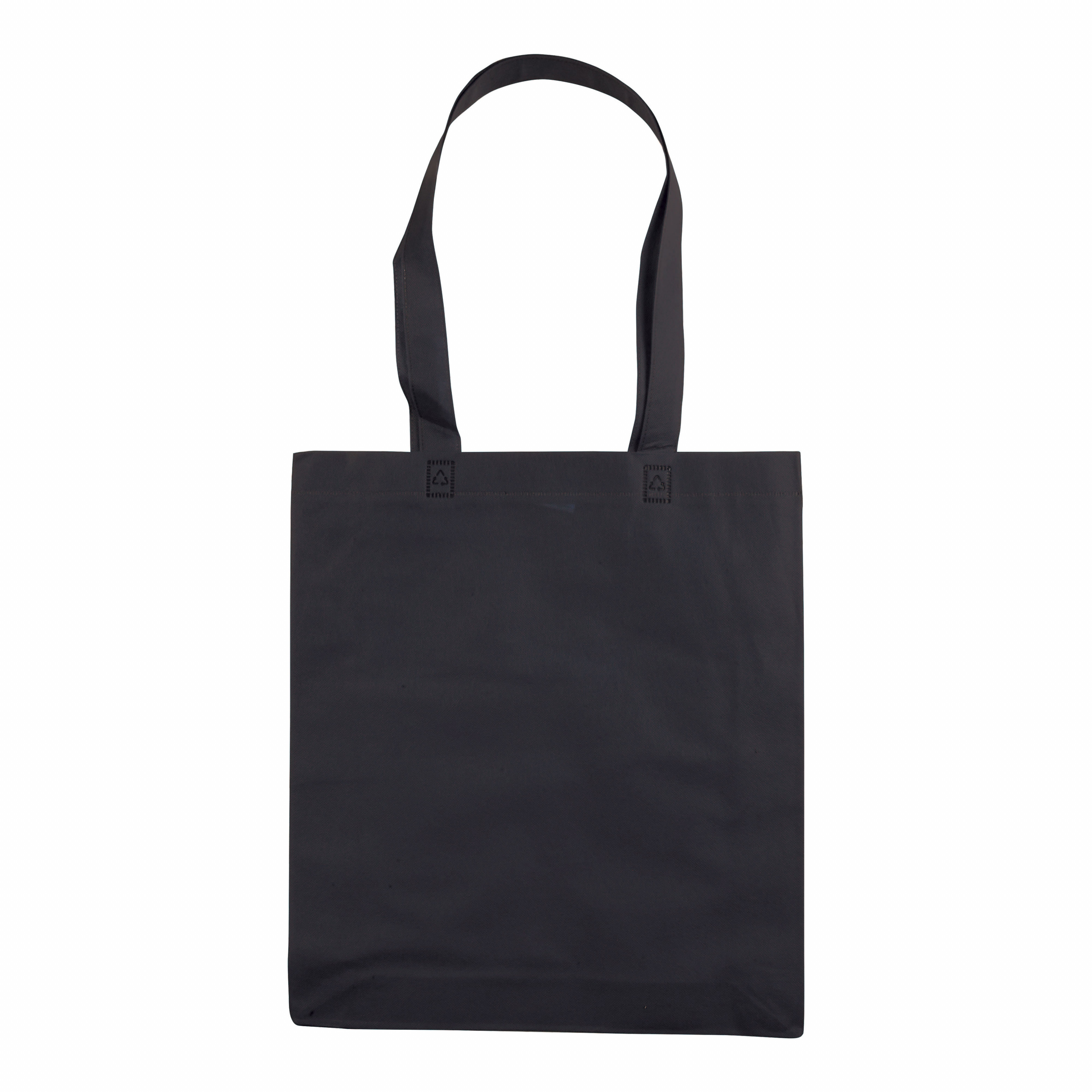 Bolsa de tejido sin tejer., Negro, , , ,