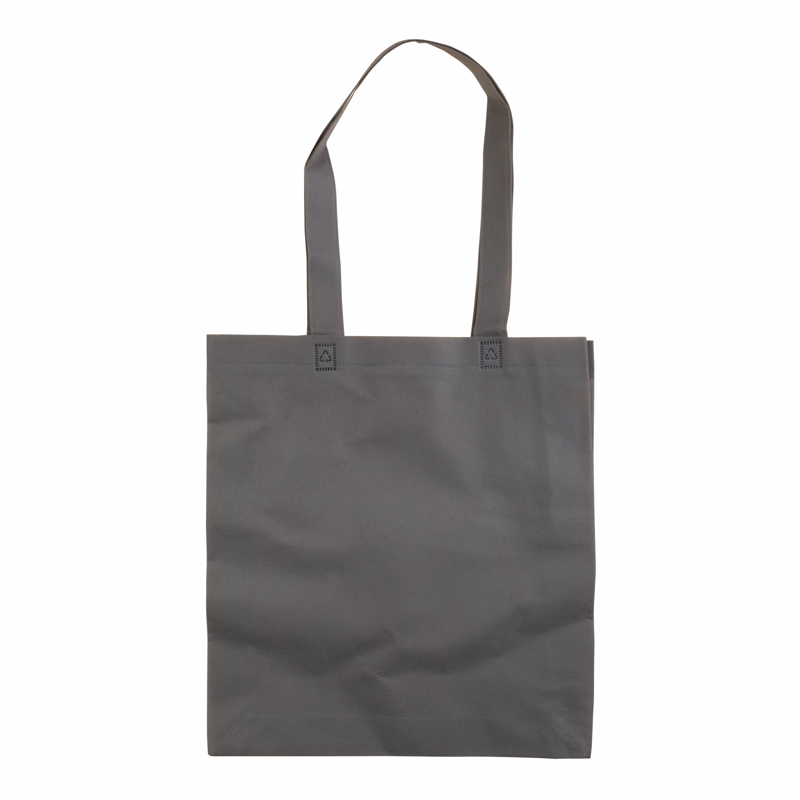 Bolsa de tejido sin tejer., Gris, , , ,
