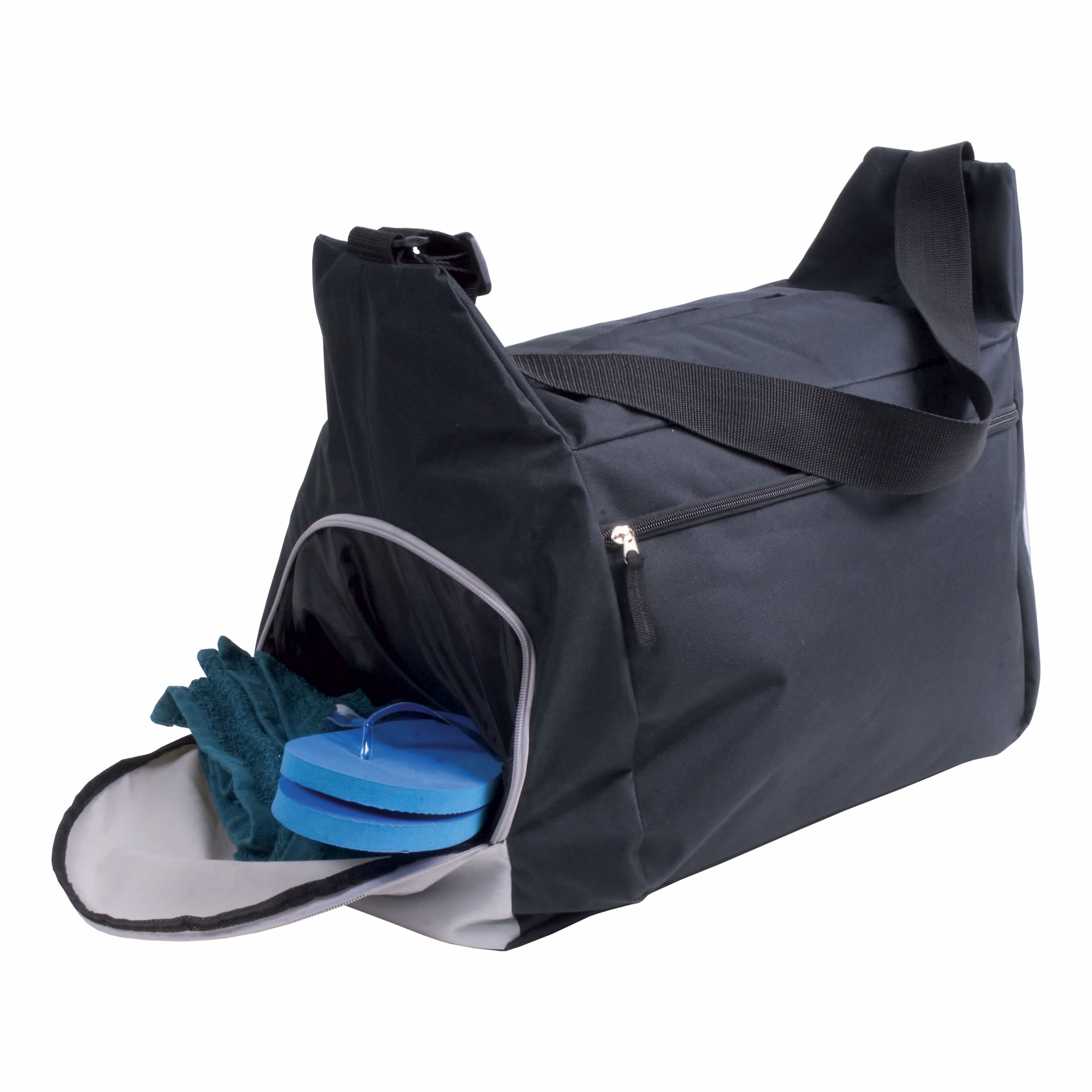 Bolsa de viaje o deporte., Negro, , , ,