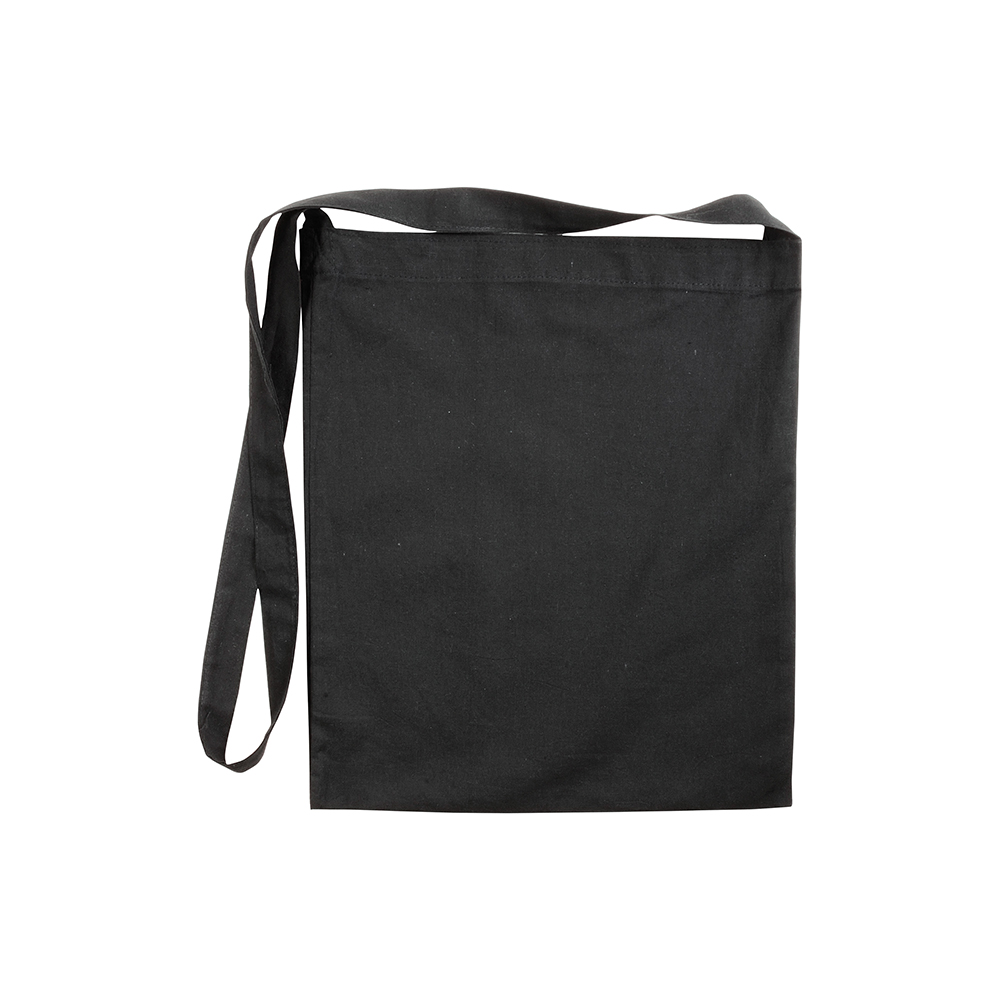 Bolsa de algodón, bandolera, Negro, , , 130 GR M2,