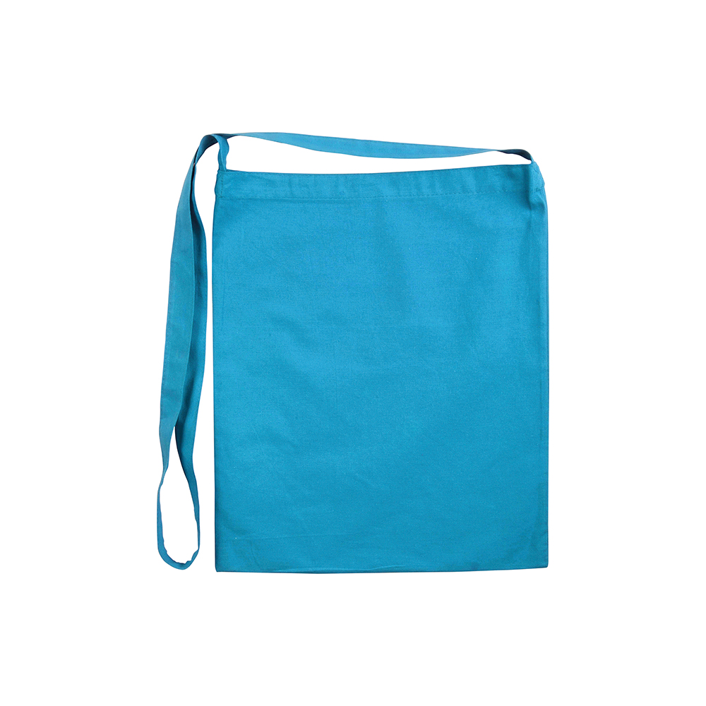 Bolsa de algodón, bandolera, Celeste, , , 130 GR M2,