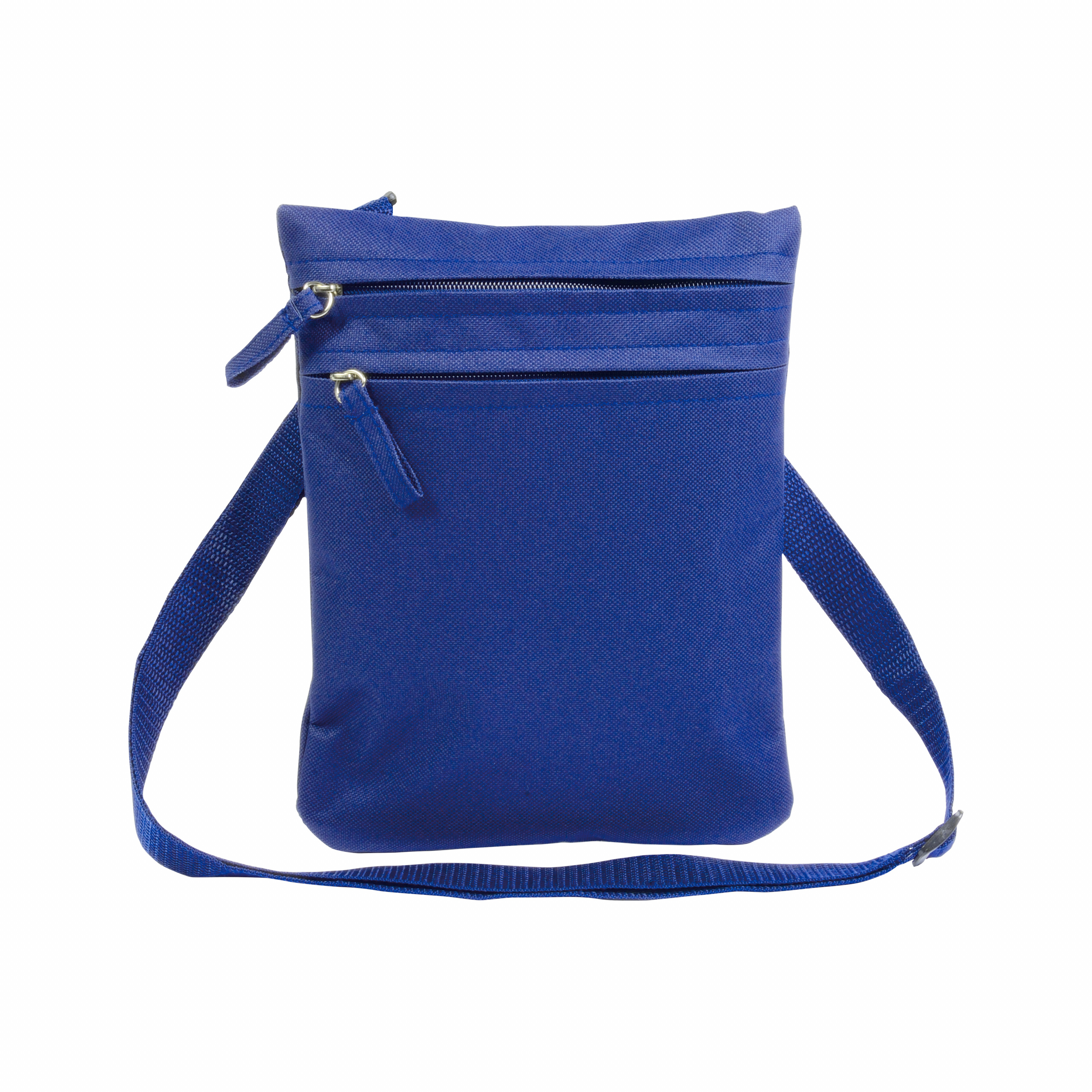Bolsa con 2 bolsillos y bandolera ajustable, Royal, , , ,
