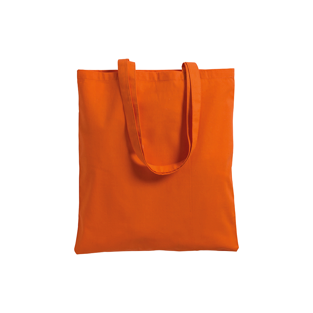 Bolsa de algodón, asas largas, Naranja, , , ,