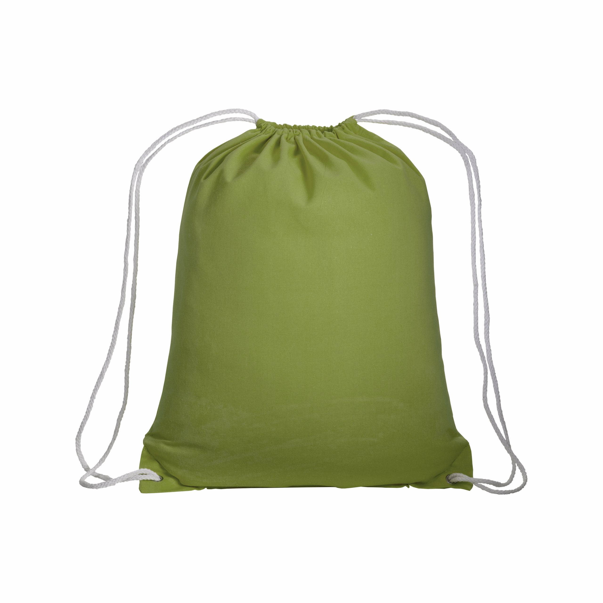 Mochila de algodón 135 g/m2 con esquinas reforzadas, Verde oscuro, , , ,