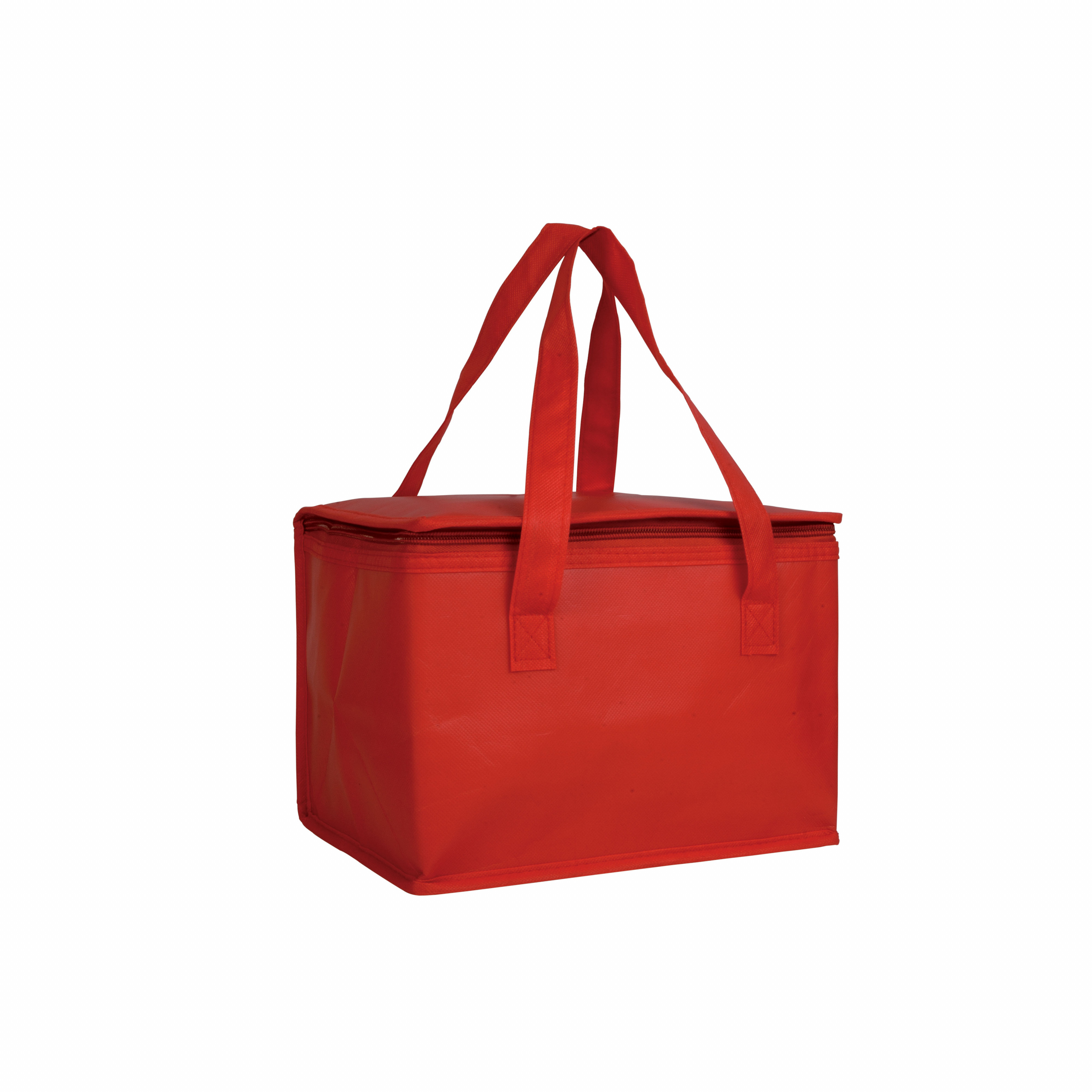 Bolsa termica en TNT laminado y plateado interna, Rojo, , , ,