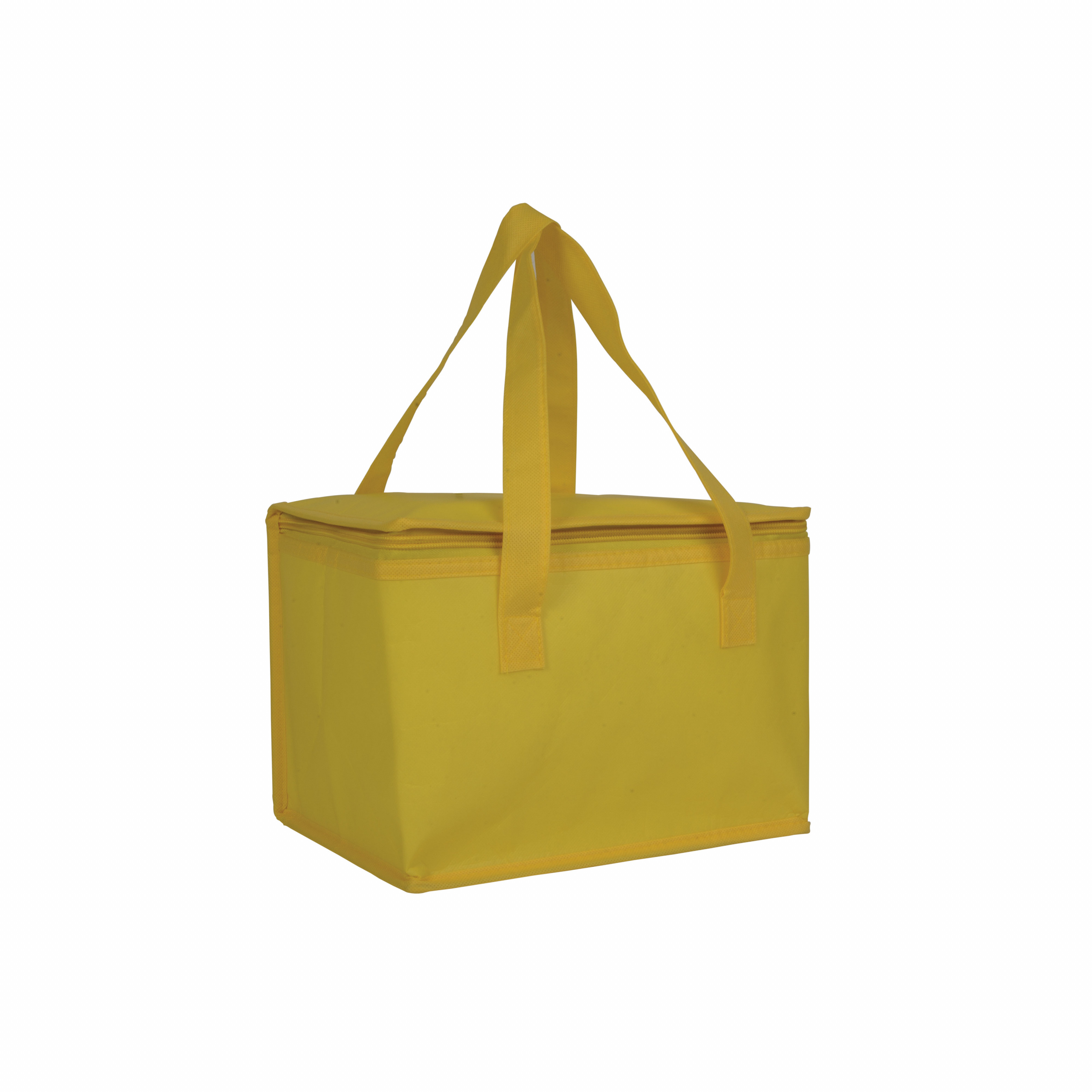 Bolsa termica en TNT laminado y plateado interna, Amarillo, , , ,
