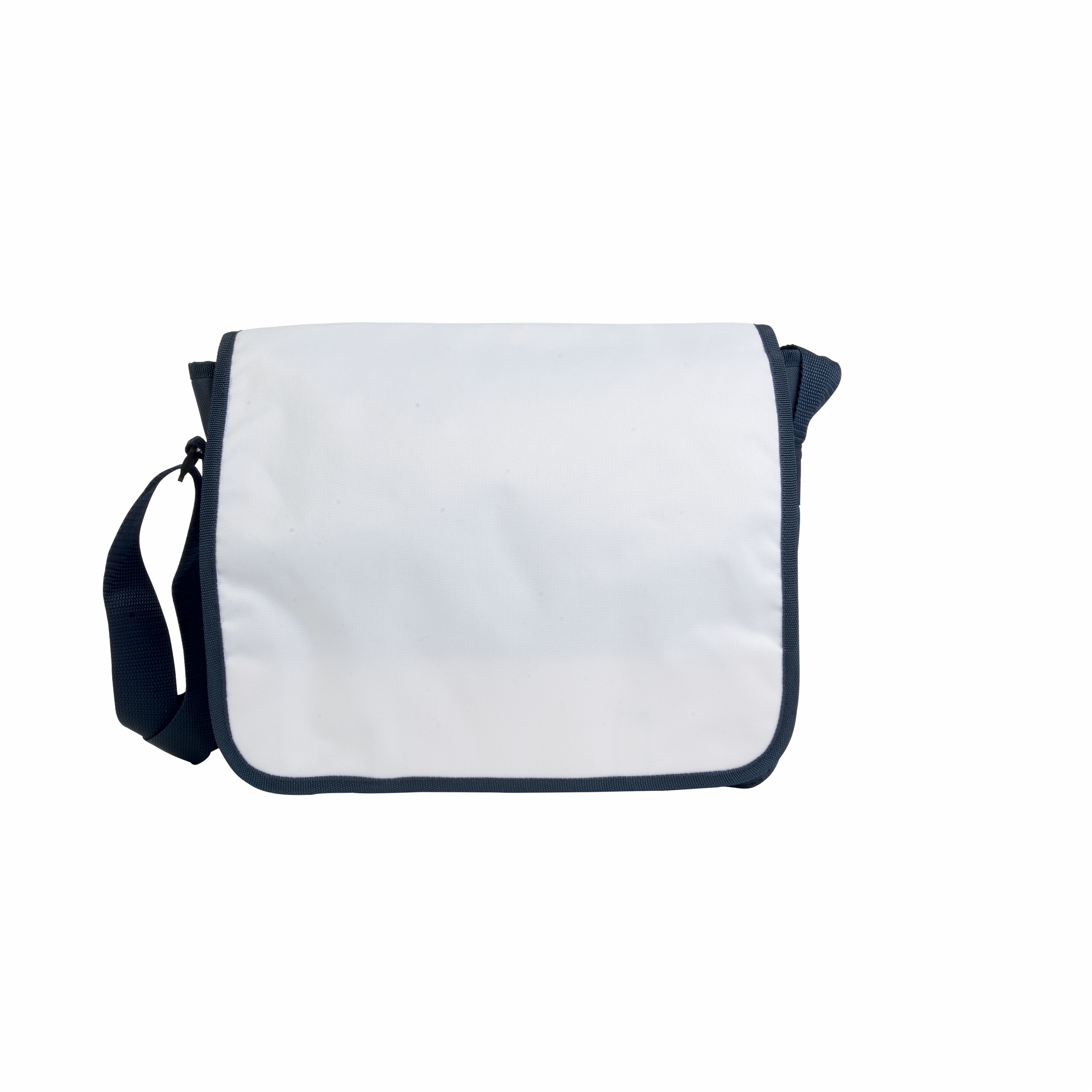 Cartera de poliéster, patella blanca adecuado para la impresión, Azul, , , 600D,