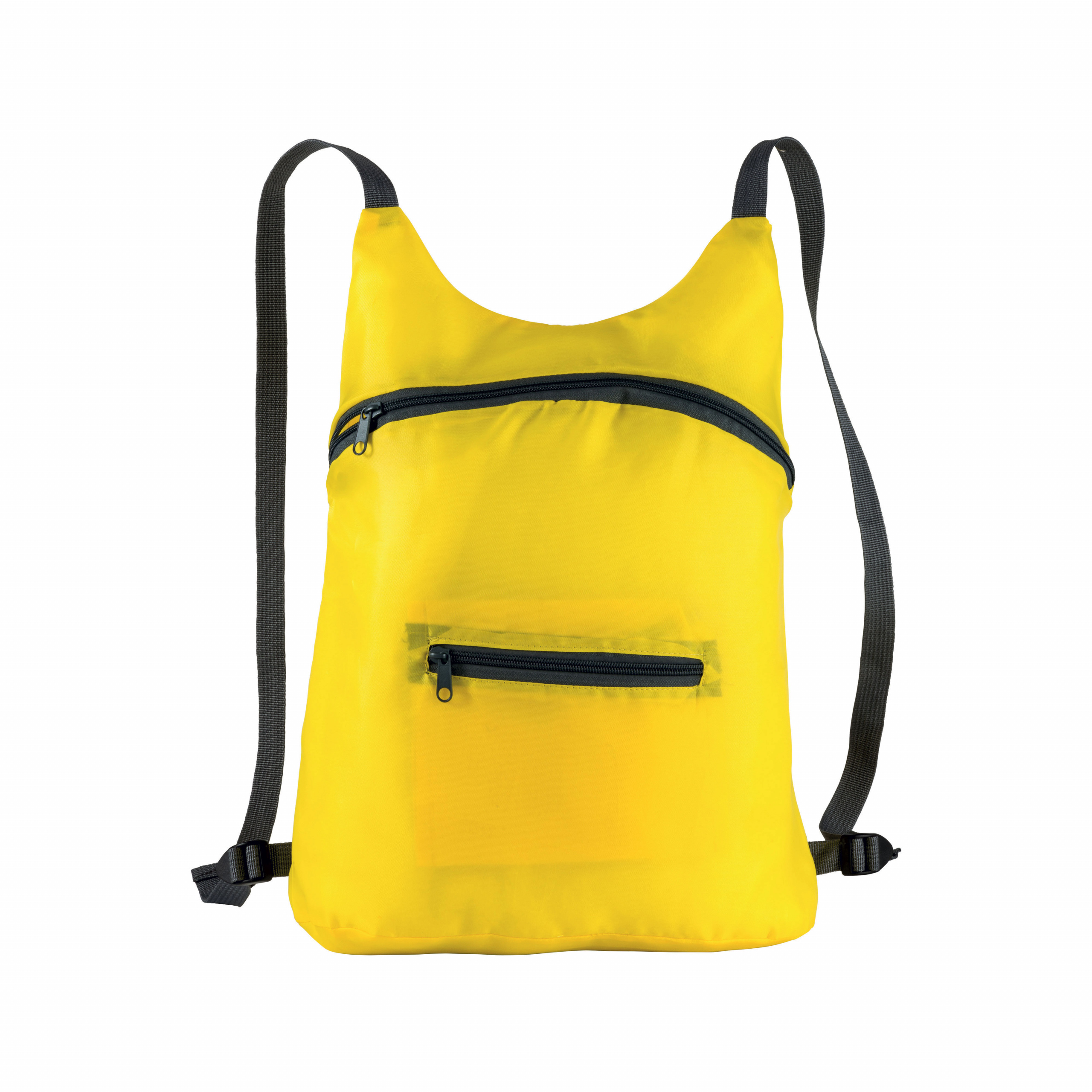 Mochila retráctil en un bolsillo, Amarillo, , , ,