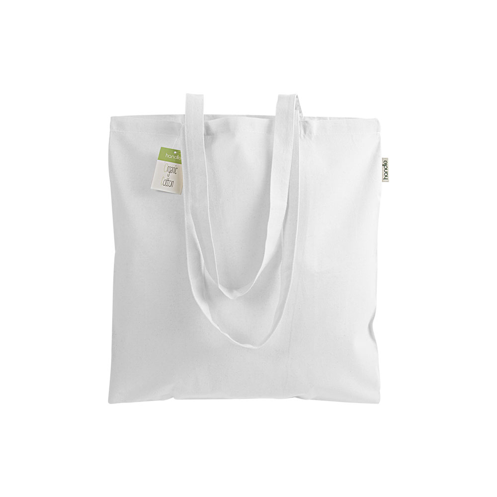 Bolsa shopper en algodon organico, Blanco, , , 140 GMS,