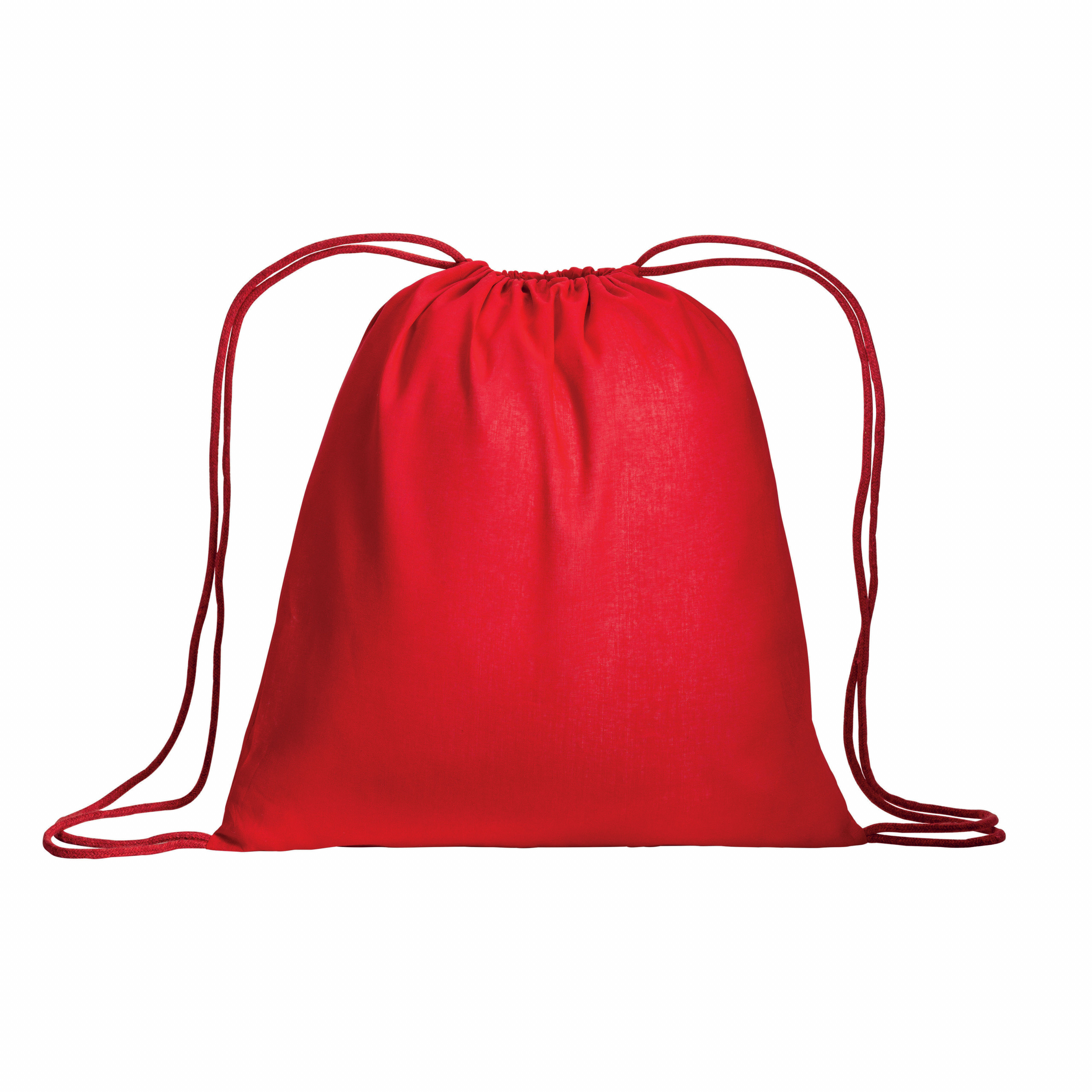 Mochila de algodón con esquinas reforzadas, Rojo, , , ,