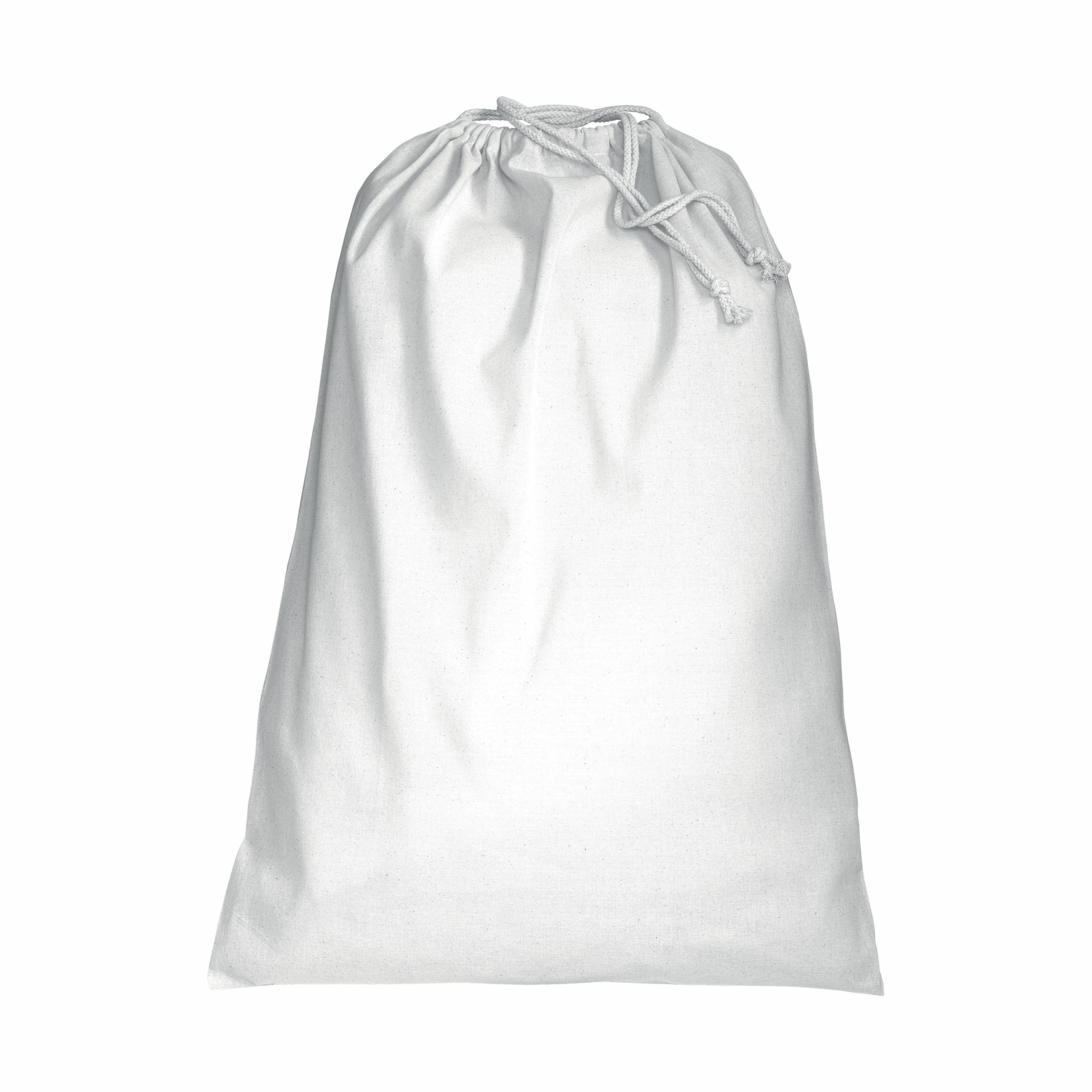 Bolsa de algodón 120 g / m2, 50 x 75 cm, Blanco, , , 120 GSM,