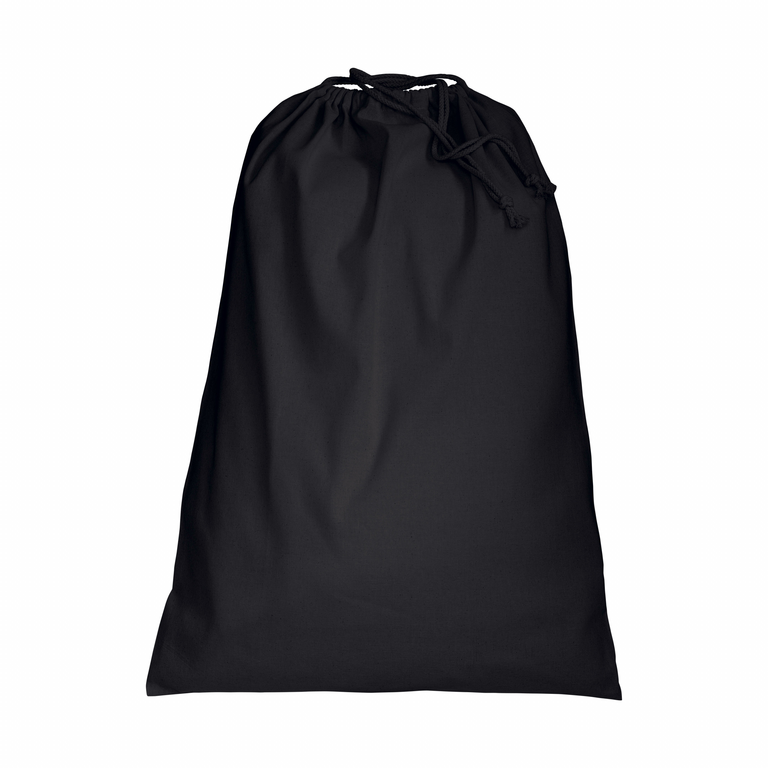 Mochila de algodón 120 g / m2, 50 x 75 cm, Negro, , , 120 GSM,