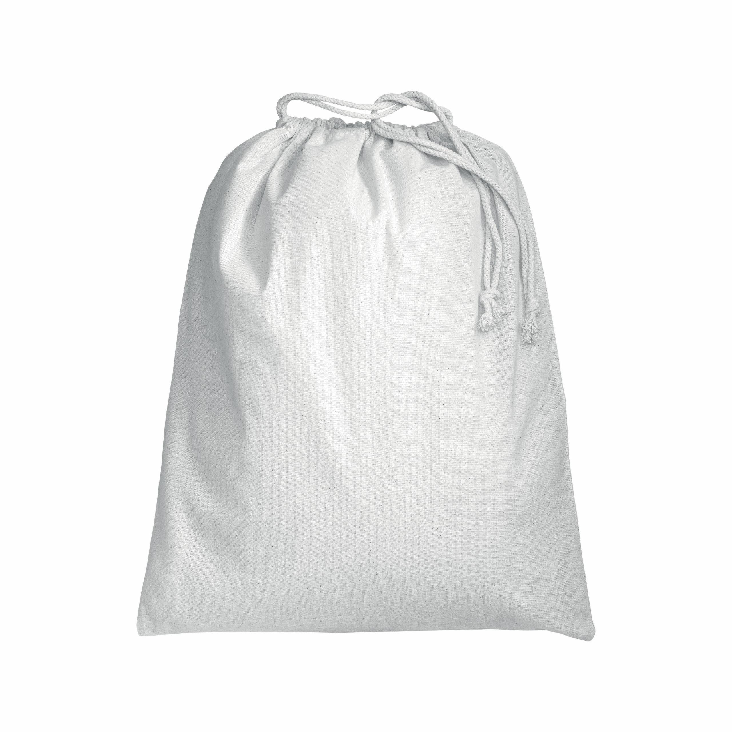 Bolsa de algodón 120 g / m2, 40 x 50 cm, Blanco, , , 120 GSM,