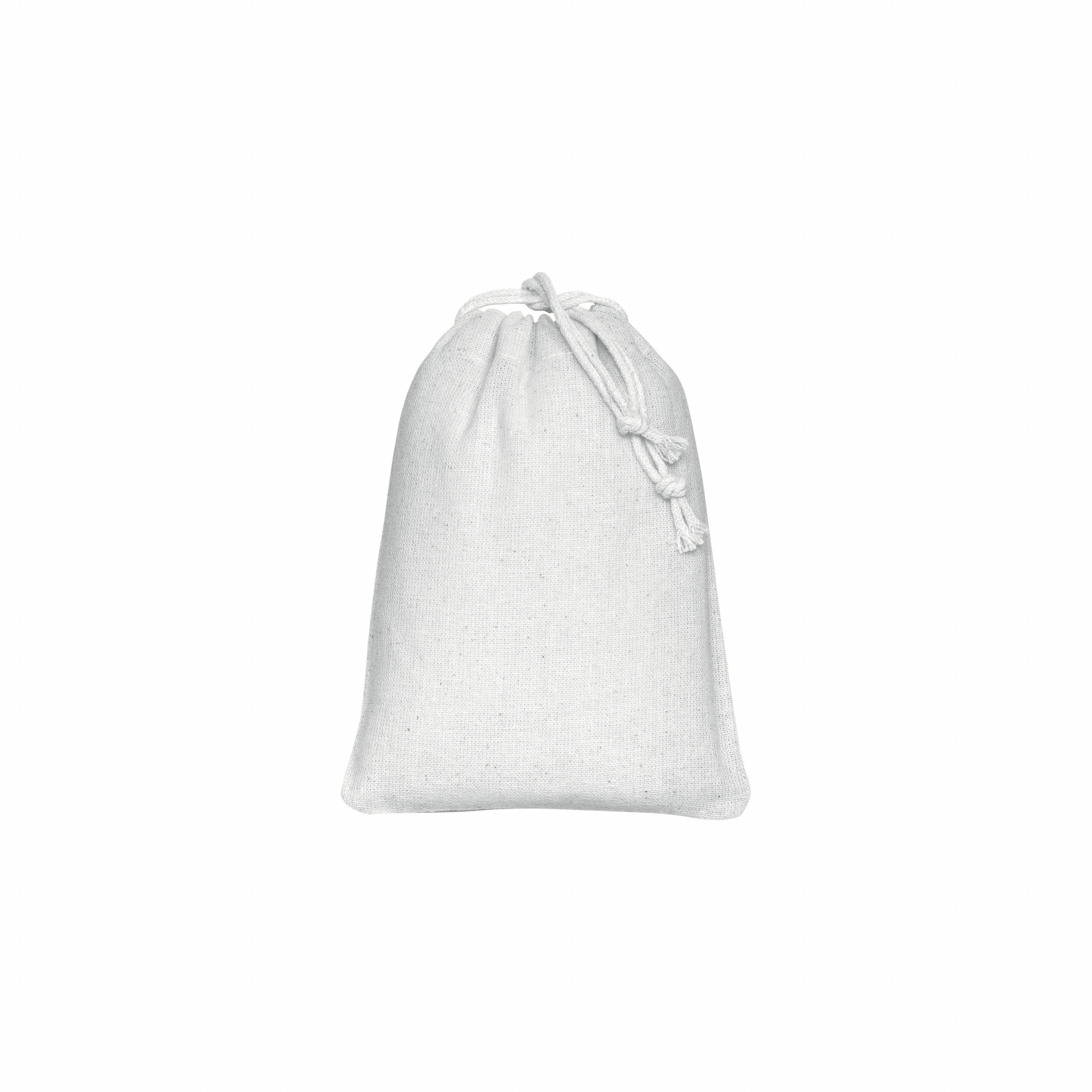 Bolsa de algodón 120 g / m2, 10 x 14 cm, Blanco, , , 120 GMS,