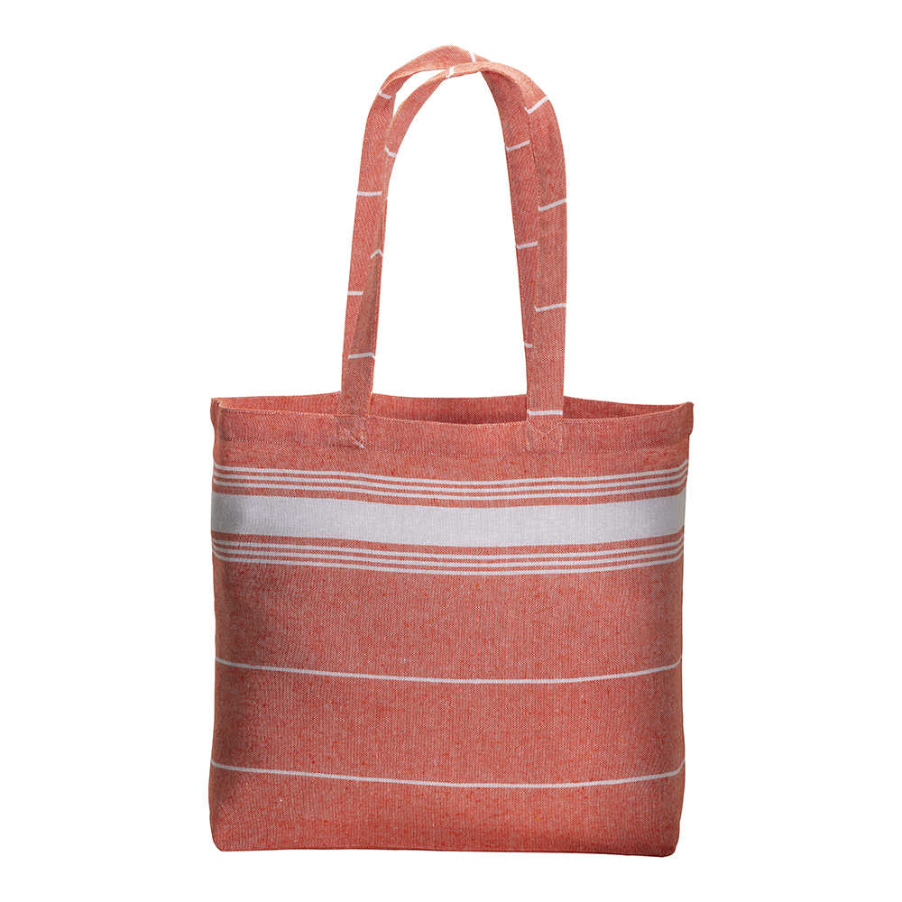 Bolsa de algodón fouta 180 g/m2, asas largas, Naranja, , , 180 GR/M2,