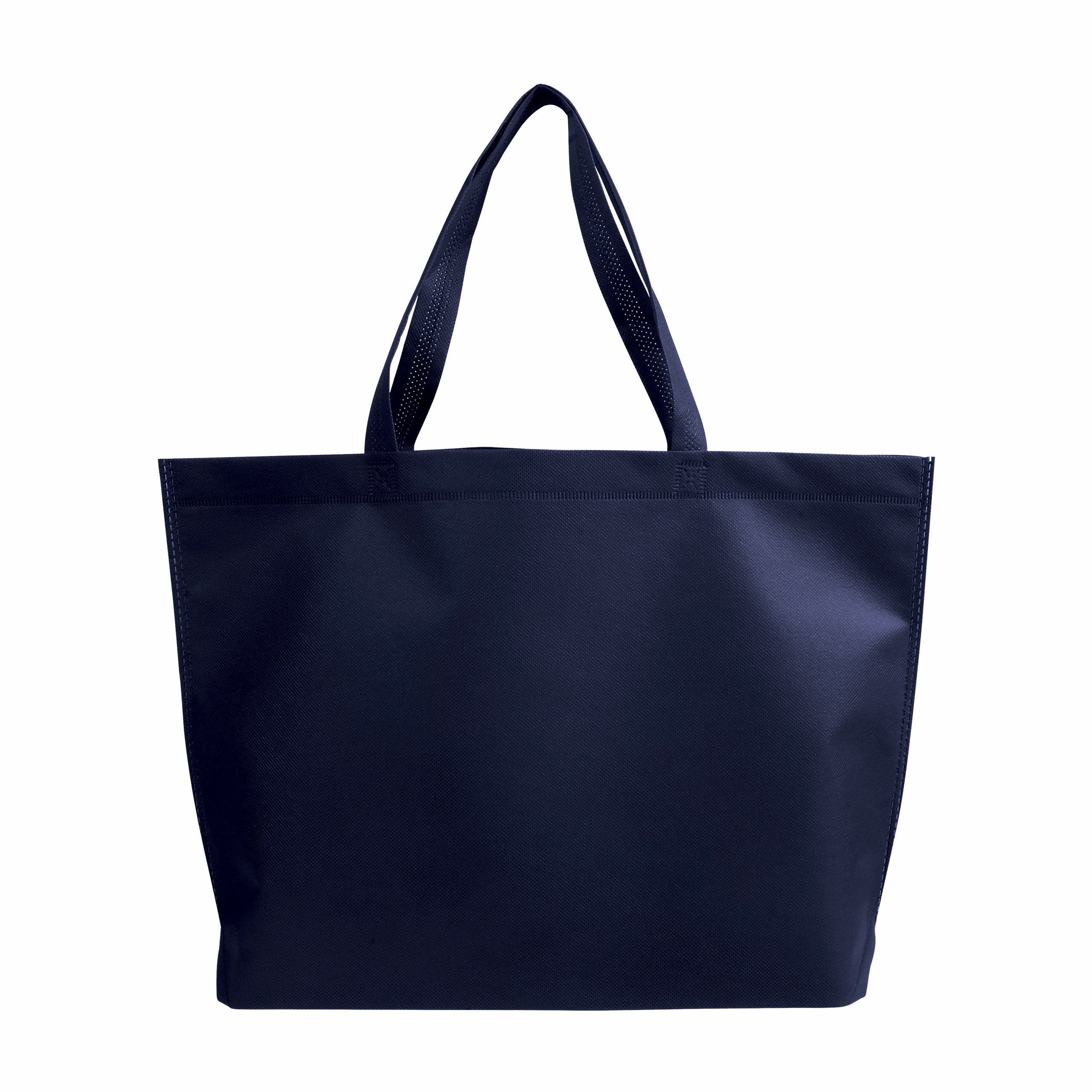 Bolso de compras termo no tejido con refuerzo en la parte inferior, Azul, , , 70 GR/M2,