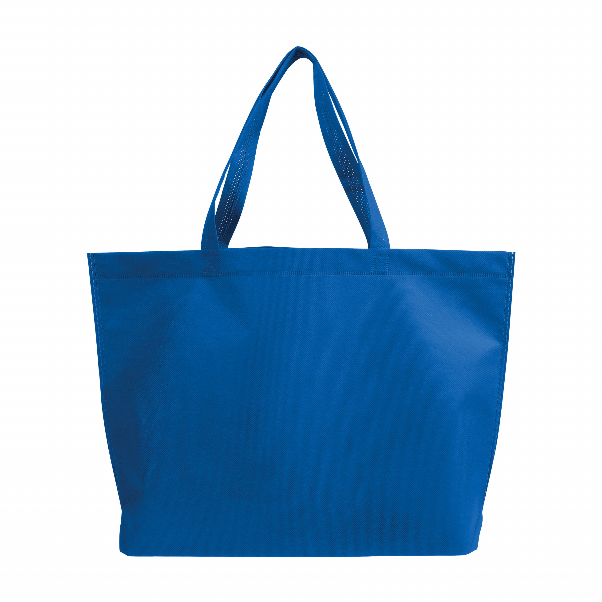 Bolso de compras termo no tejido con refuerzo en la parte inferior, Royal, , , 70 GR/M2,