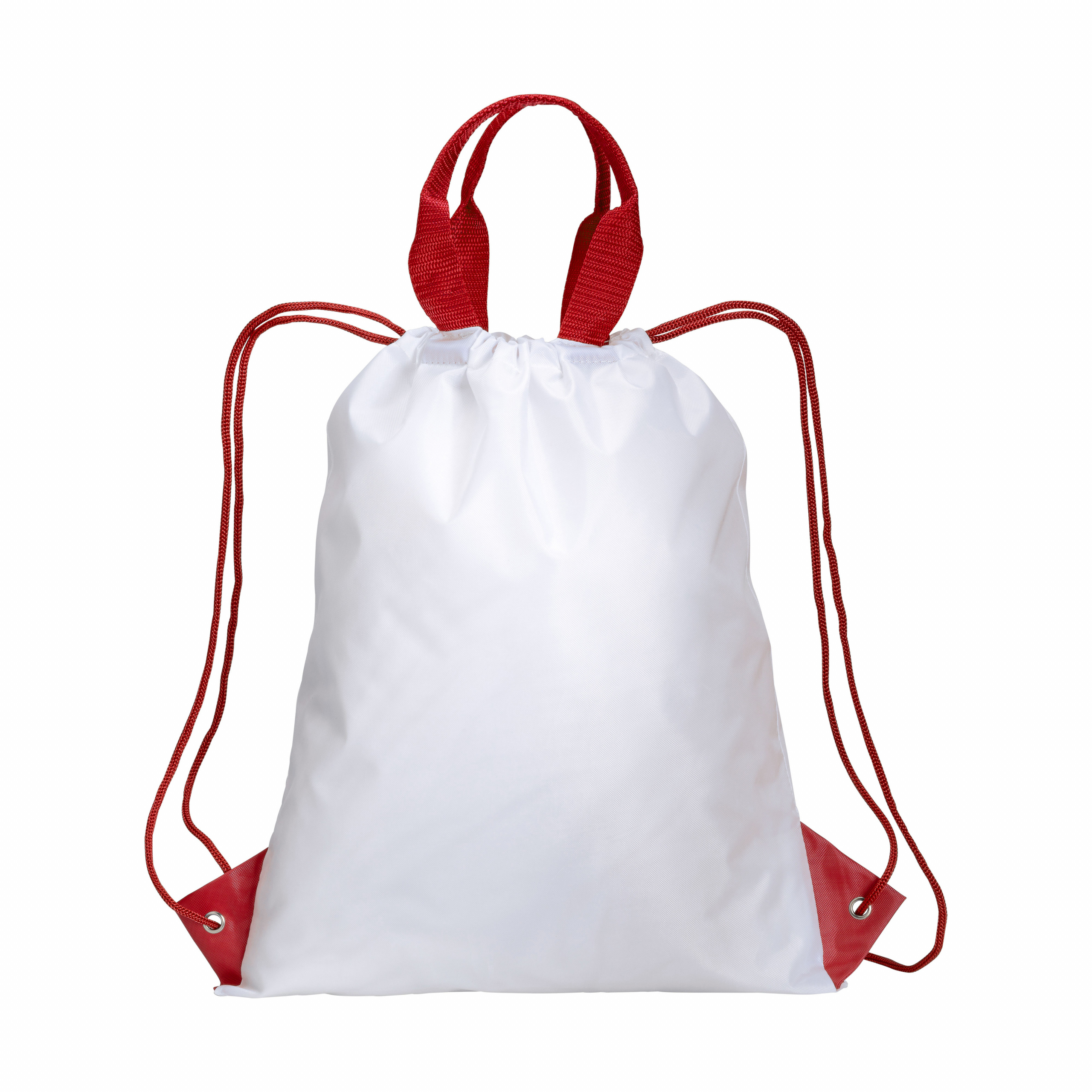 Mochila de poliéster 210T con asas, Rojo, , , 420D,