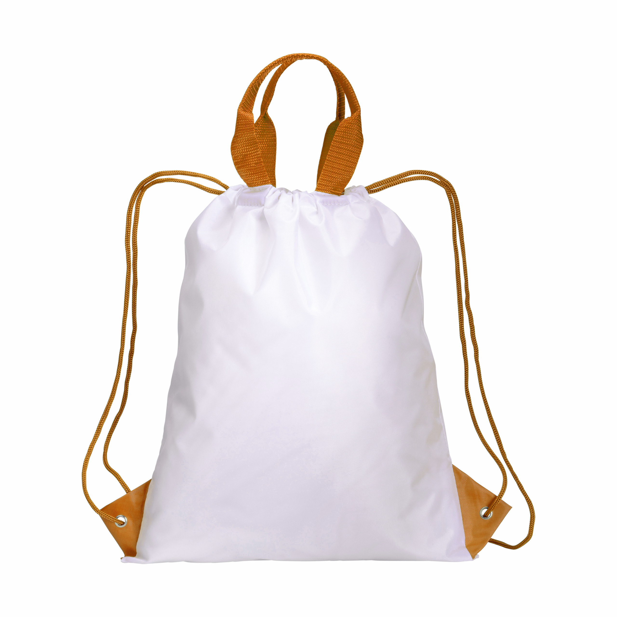 Mochila de poliéster 210T con asas, Naranja, , , 420D,