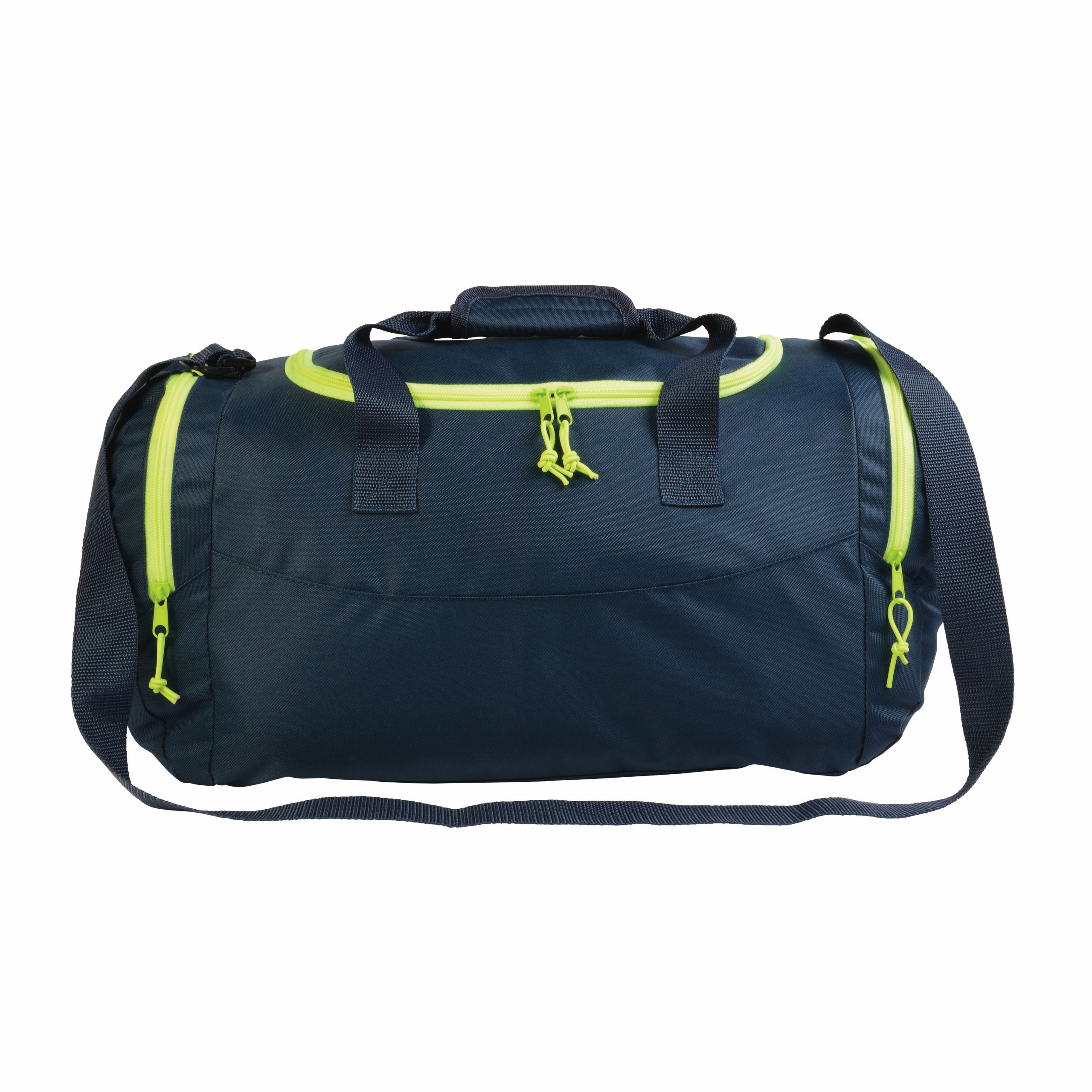 Bolsa de deporte de poliéster 600 D con bolsillo porta botas, Azul-amarillo, , , ,