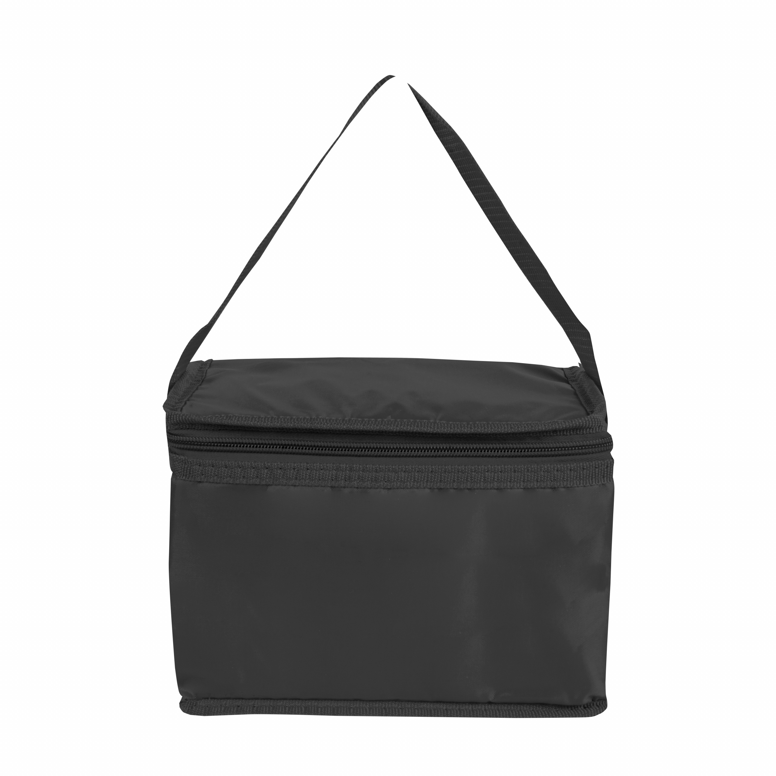 Bolsa isotérmica de poliéster 210T e interior plateado, Negro, , , 210T,