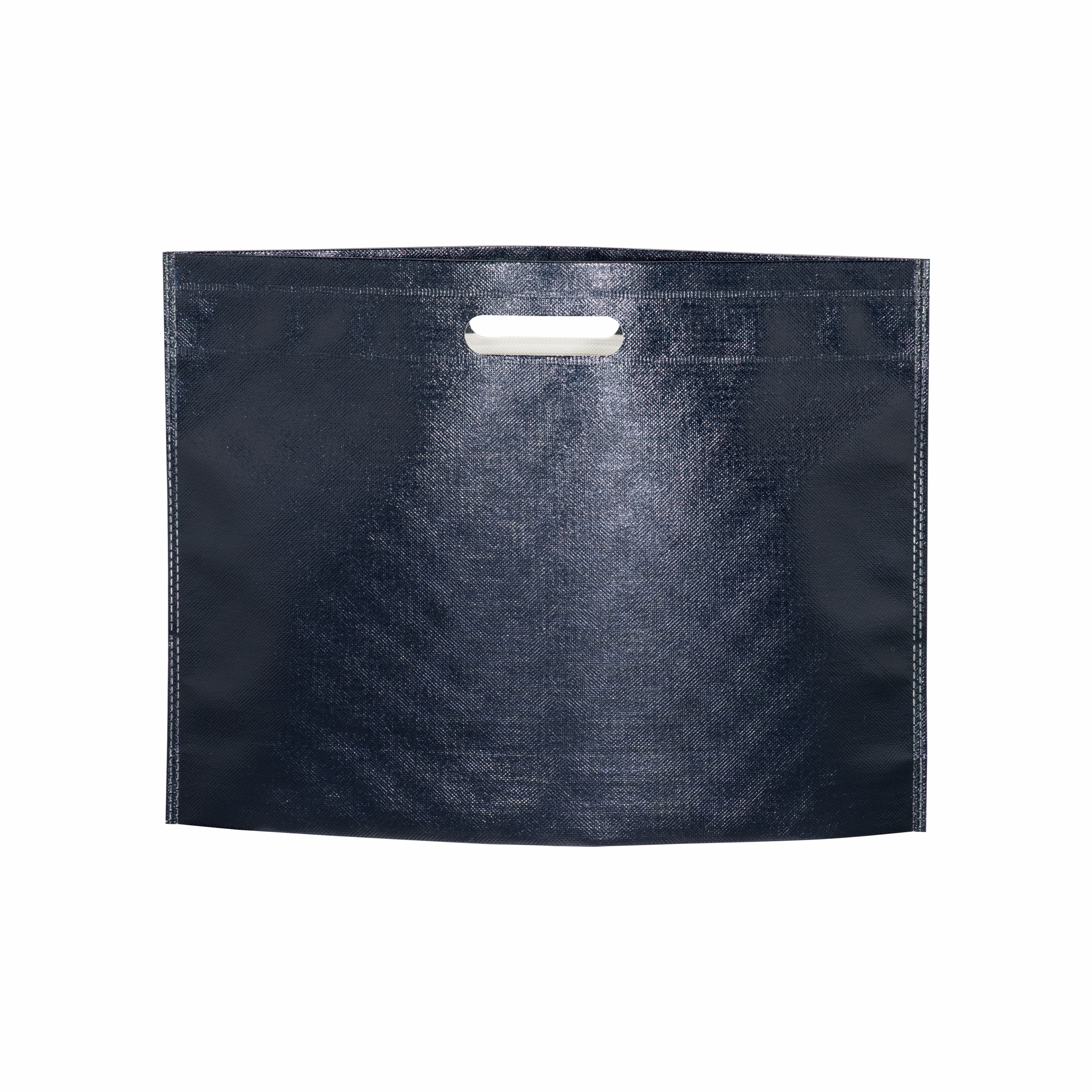 Bolsa de tejido sin tejer laminado 100 g/m2  termosoldado, Azul, , , ,