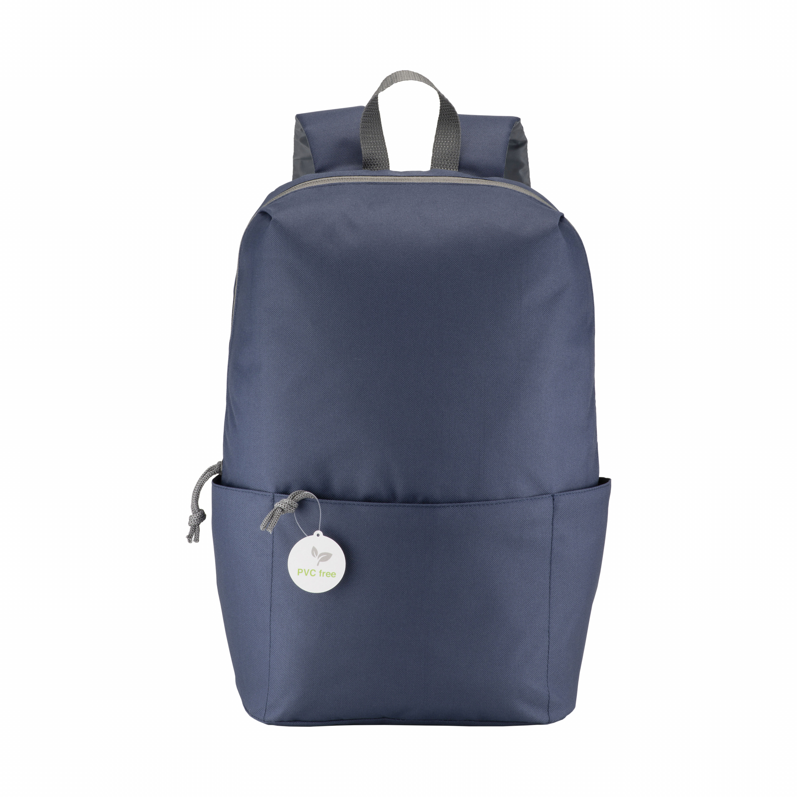 Mochila de 4 bolsillos de poliéster sin PVC con cuatro bolsillos, espalda ajustable, Azul, , , 600D POLYESTER,