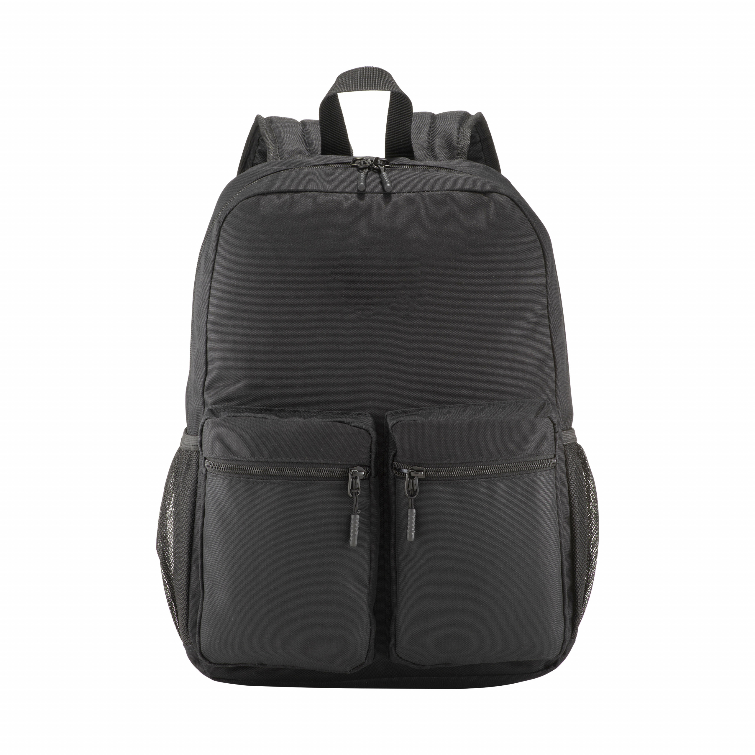 Mochila de poliéster 600D, 5 bolsillos, Negro, , , 600D,