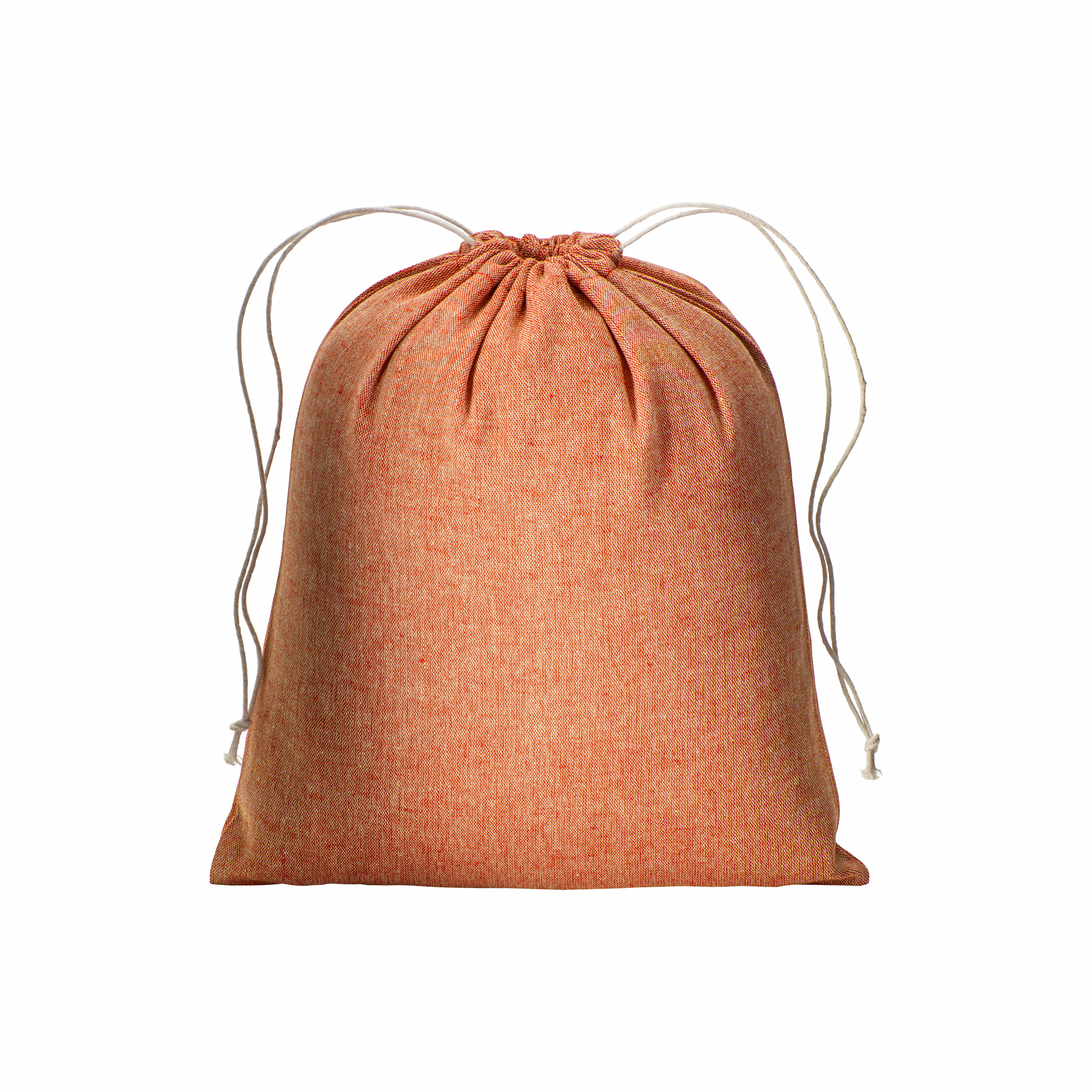 Mochila de algodón reciclado 150g / m2, 25 x 30 cm, Naranja, , , 150 GMS,
