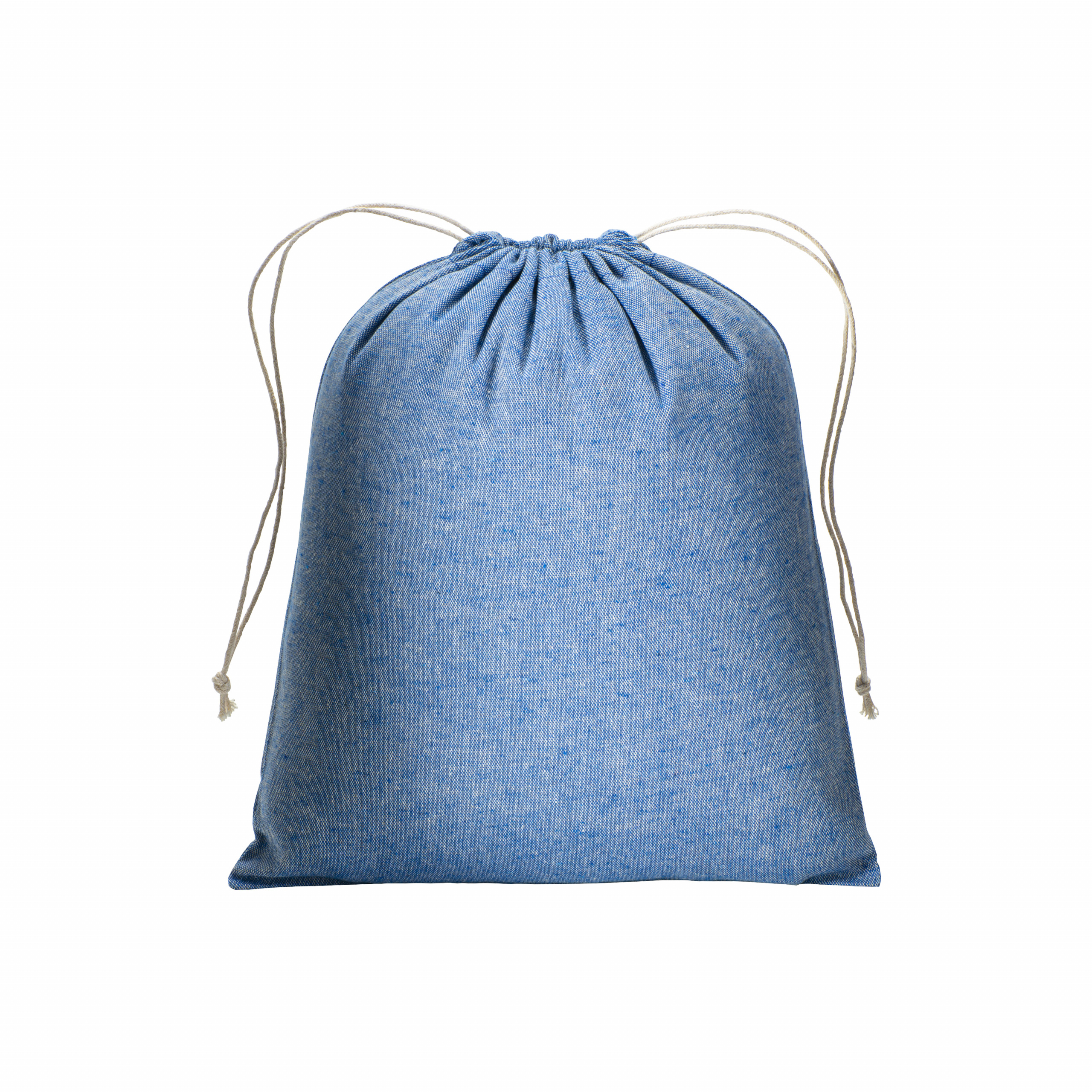 Mochila de algodón reciclado 150g / m2, 25 x 30 cm, Royal, , , 150 GMS,