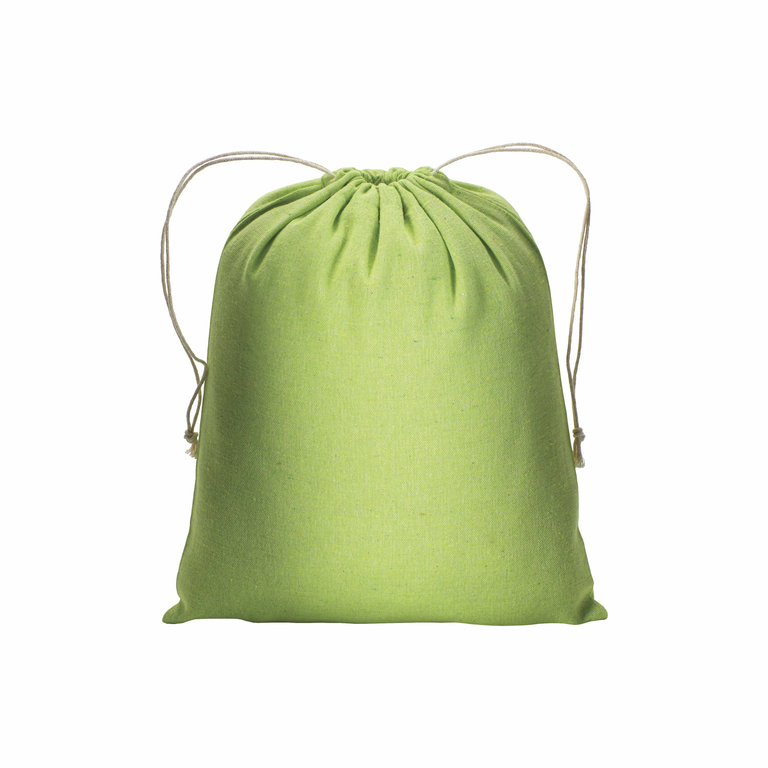 Mochila de algodón reciclado 150g / m2, 25 x 30 cm, Verde metz, , , 150 GMS,