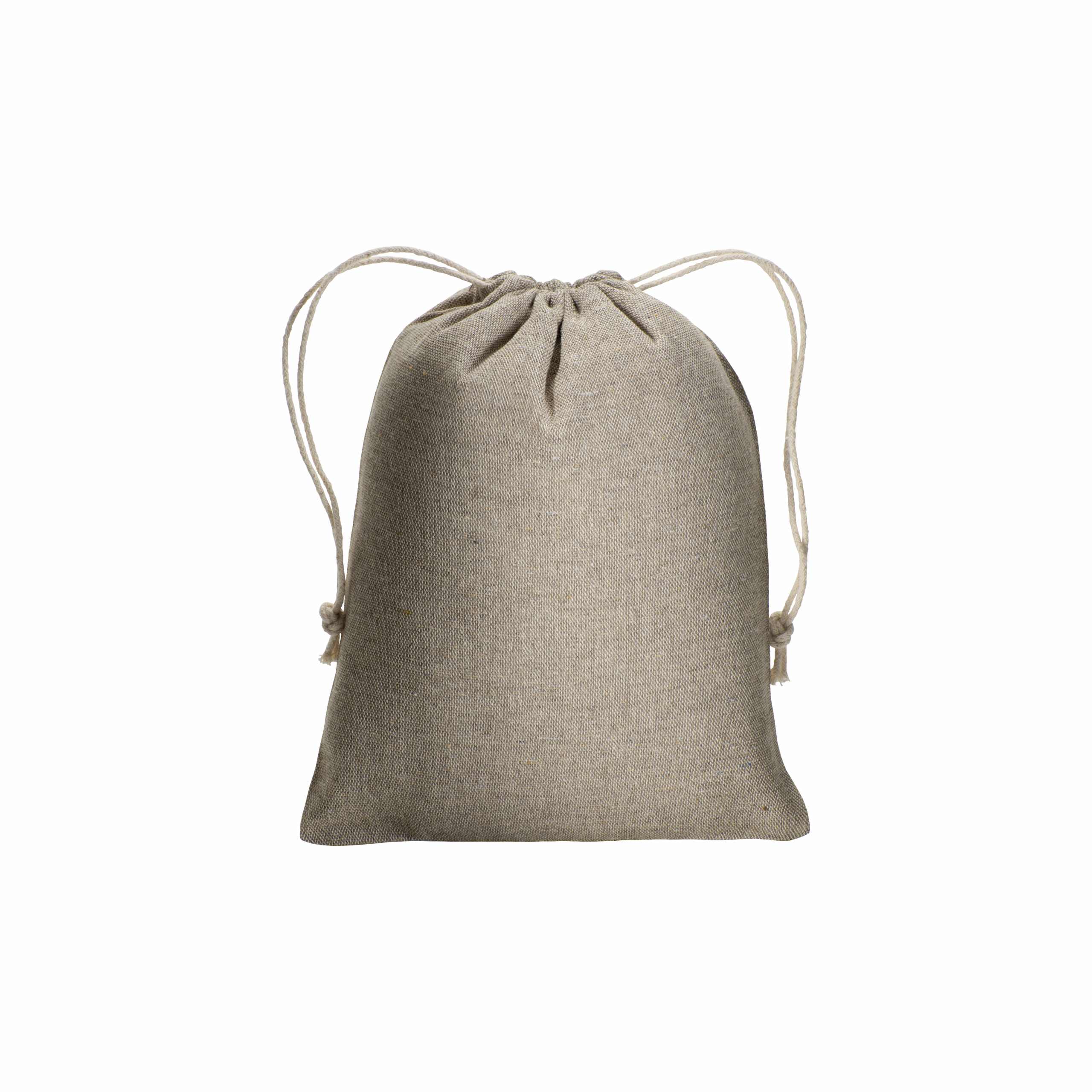 Mochila de algodón reciclado 150g / m2, 15 x 20 cm, Natural, , , 150 GSM,