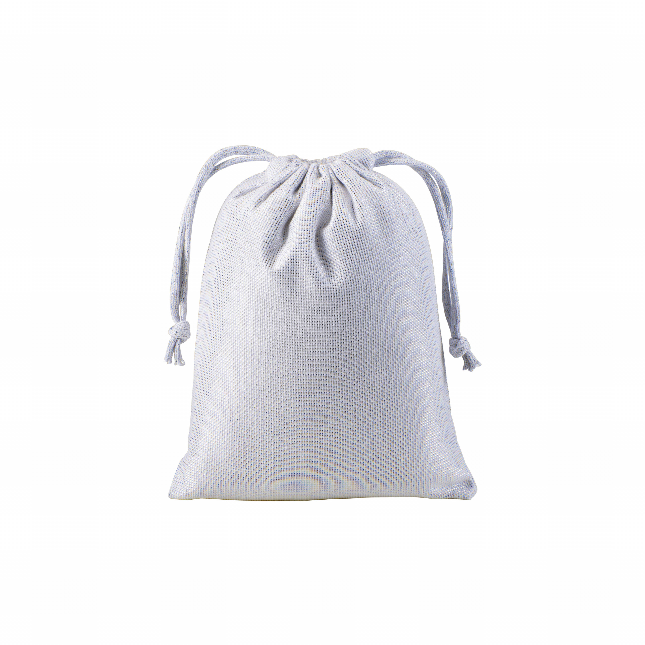Mochila en polialgodón brillante 150g / m2, 15X20 cm, Blanco, , , 150 GSM M2,