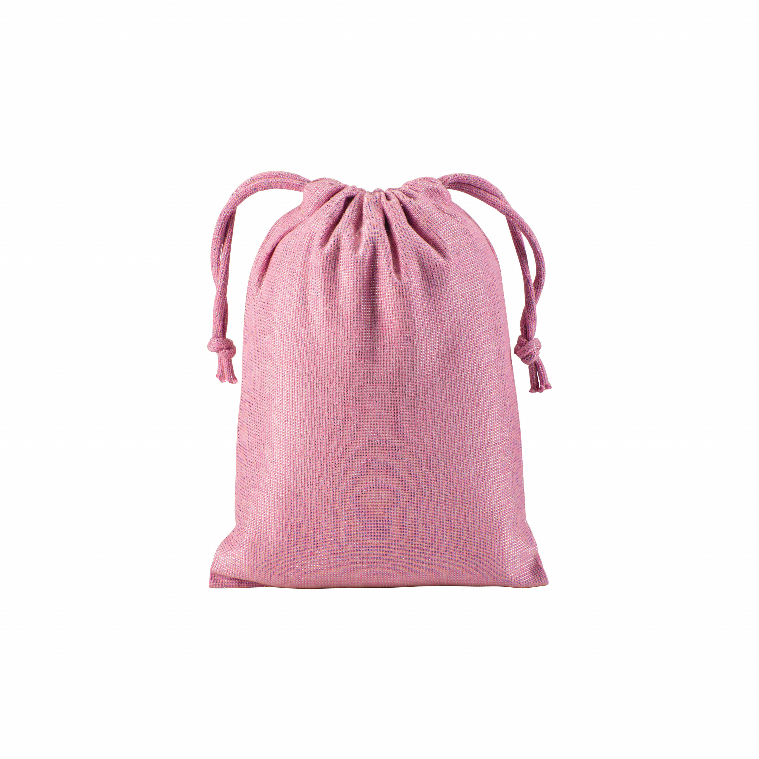 Mochila en polialgodón brillante 150g / m2, 15X20 cm, Rosado, , , 150 GSM M2,