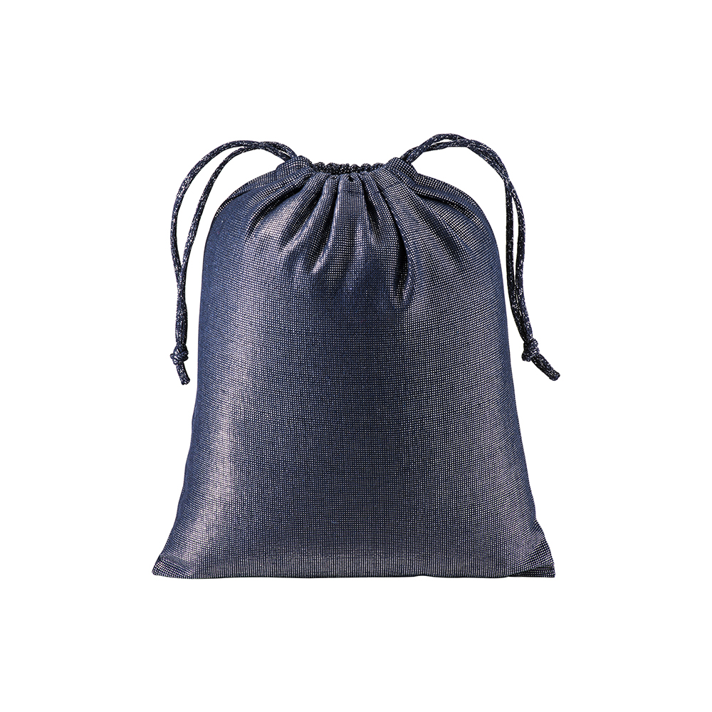 Mochila en polialgodón brillante 150g / m2, 25X30 cm, Azul, , , 150 GSM M2,