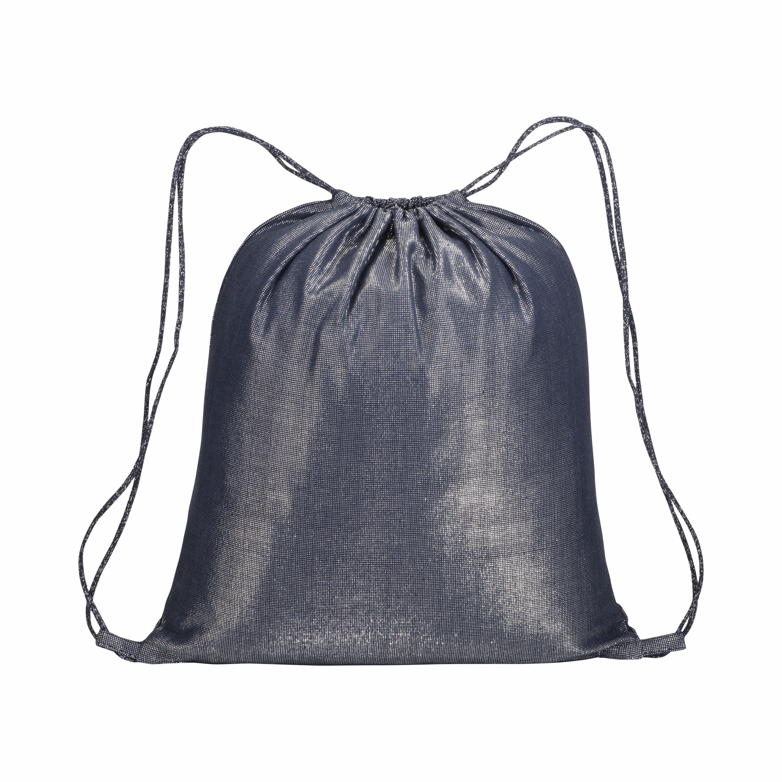 Mochila en polialgodón brillante 150 g / m2, Azul, , , 150 GSM M2,