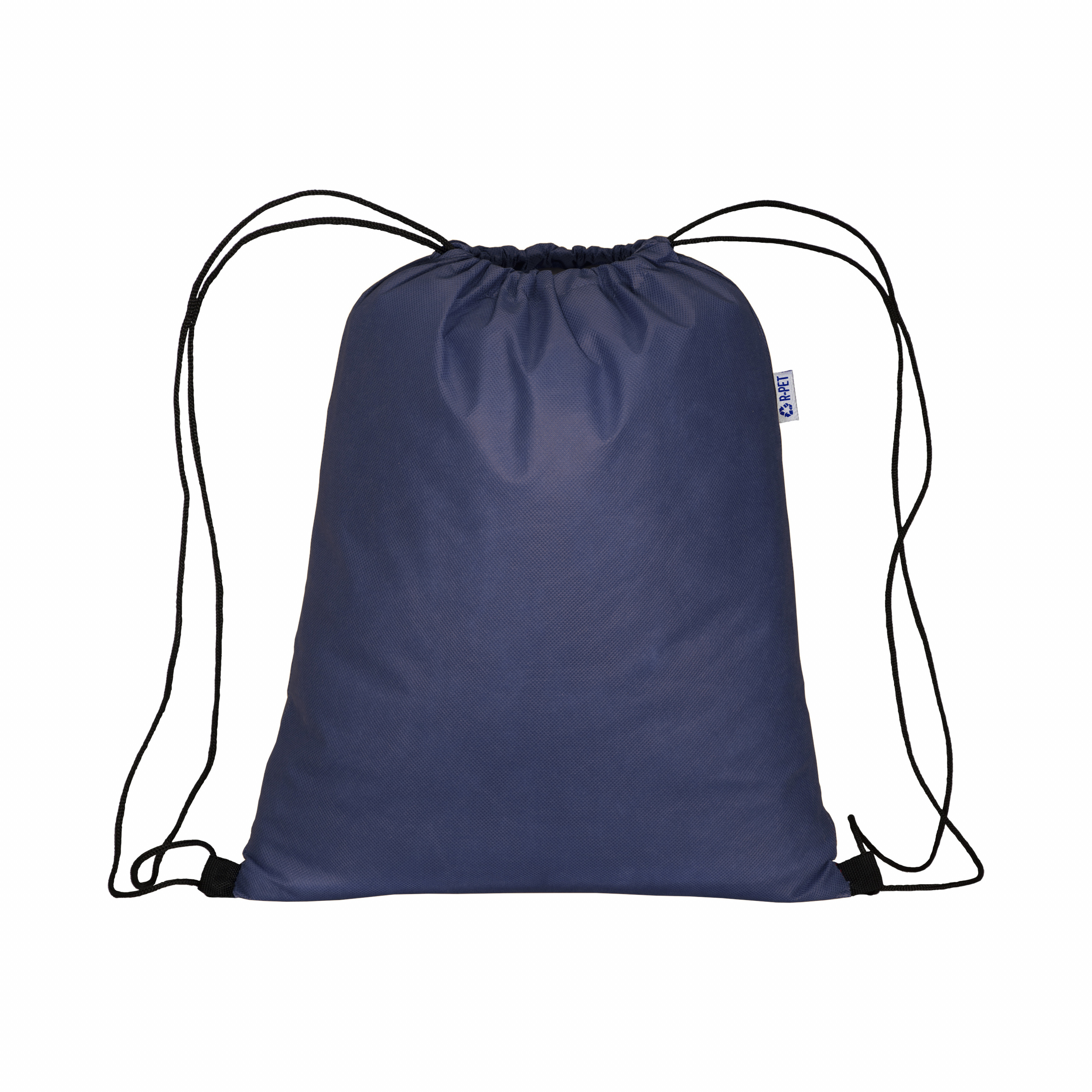 Mochila TNT R-pet de 70 g/m2 con cierre de cordón, Azul, , , 70GSM M2,