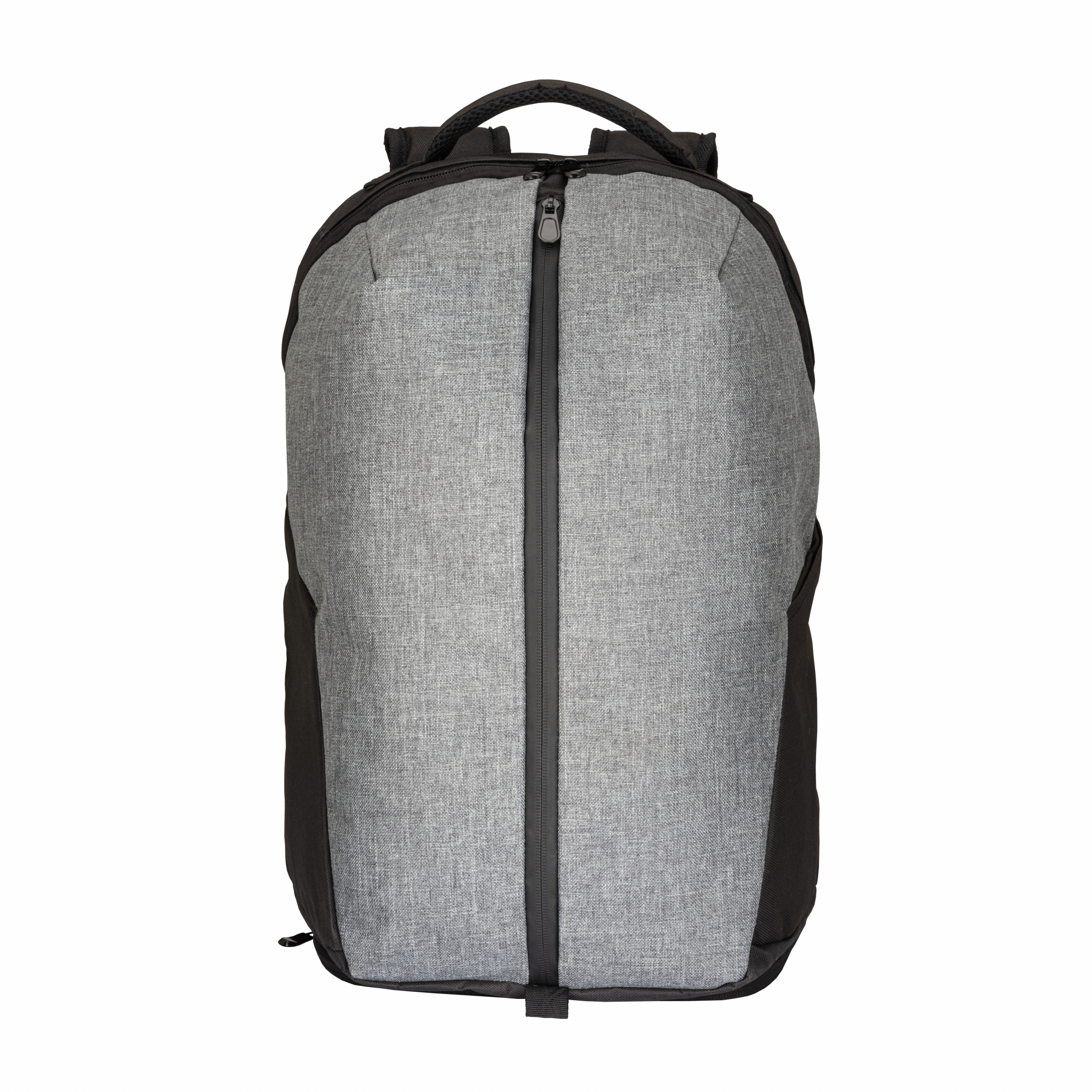 Mochila deportiva de poliéster 600D melange, con bolsillo para portátil (15″)., Gris, , , 600D,