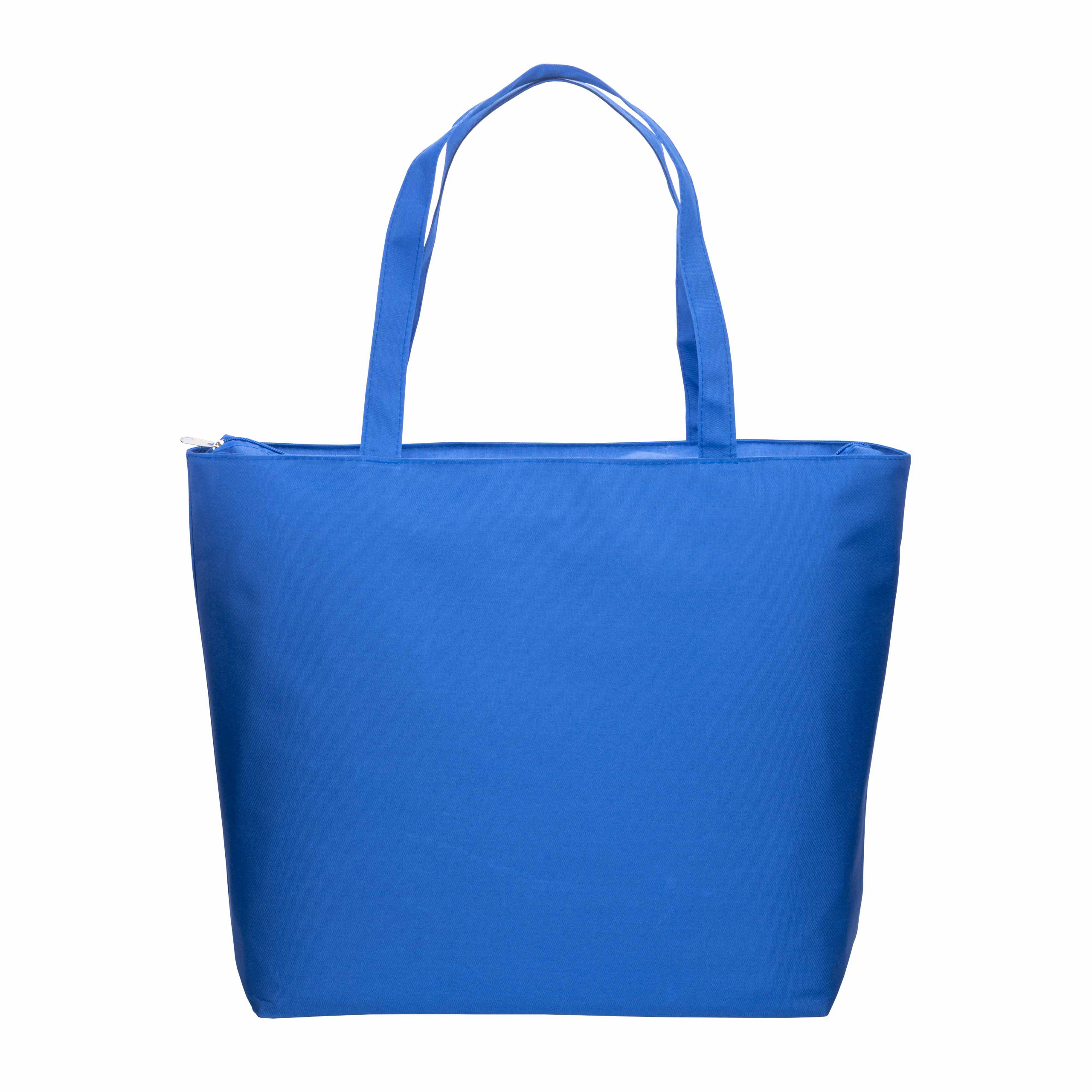 Bolso de playa en poliéster 300D con asas largas, Royal, , , 300D,