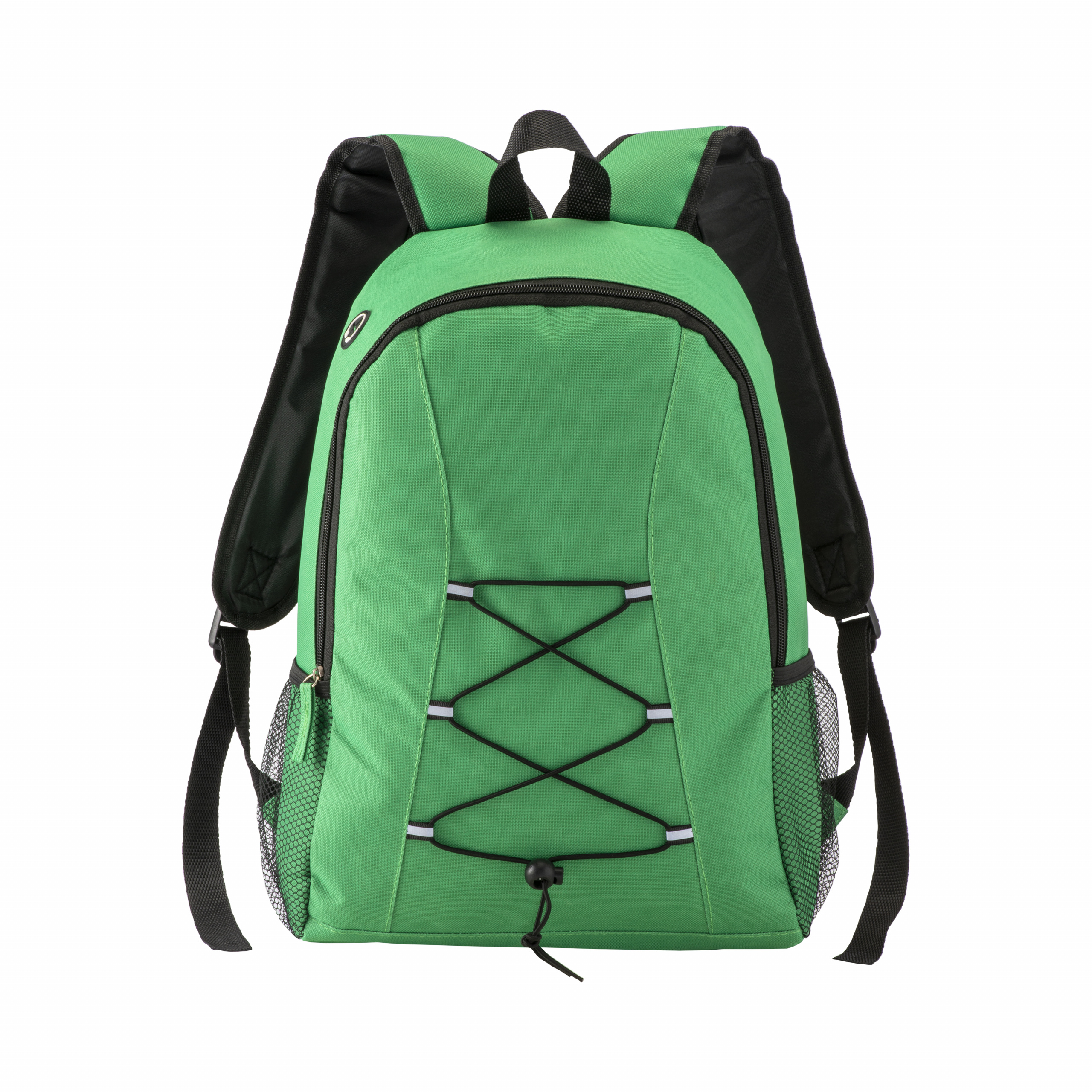 Mochila de poliéster 600D con salida de auriculares, Verde metz, , , 600D,