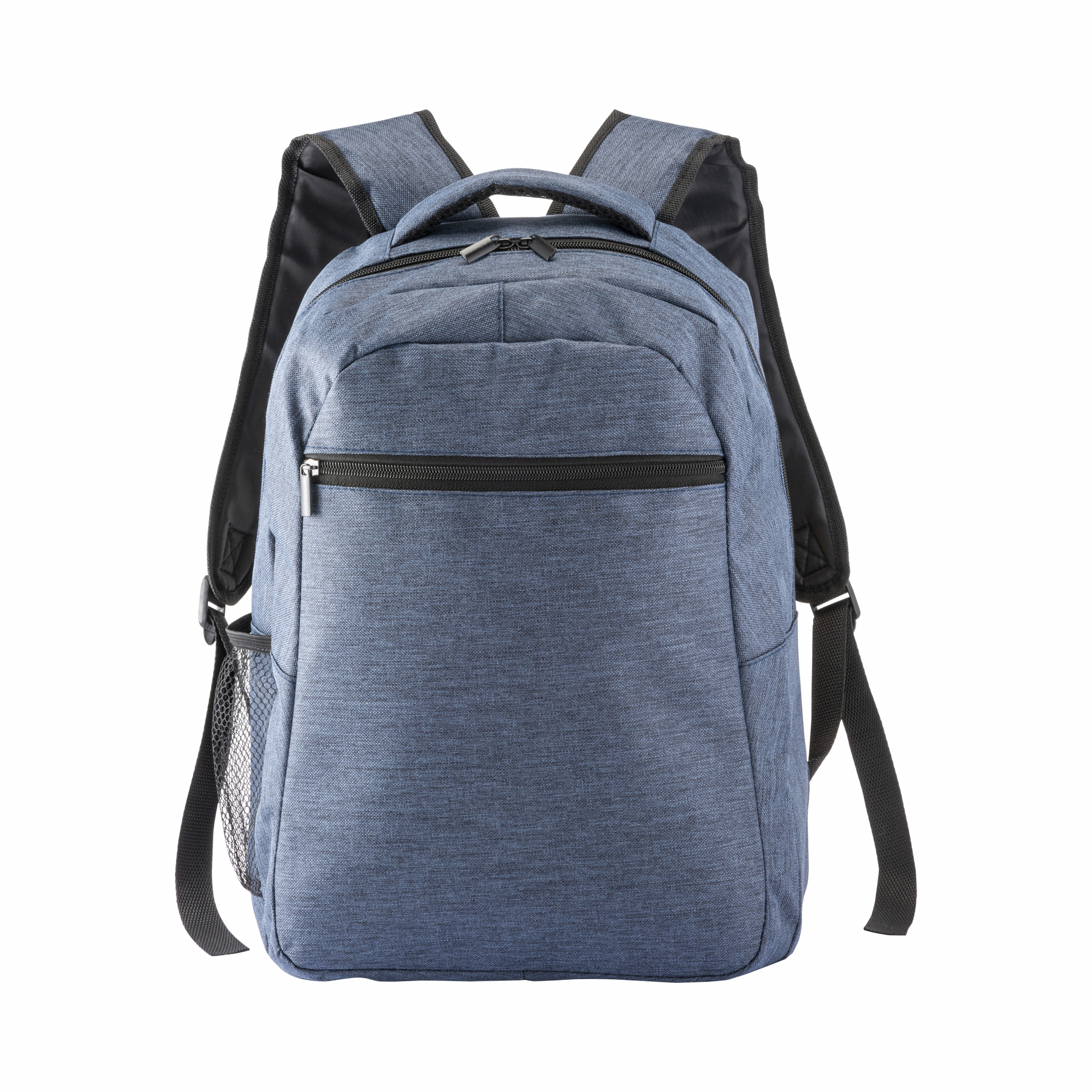 Mochila para PC en poliéster melange Compartimento para portátil acolchado, Azul, , , 600D,